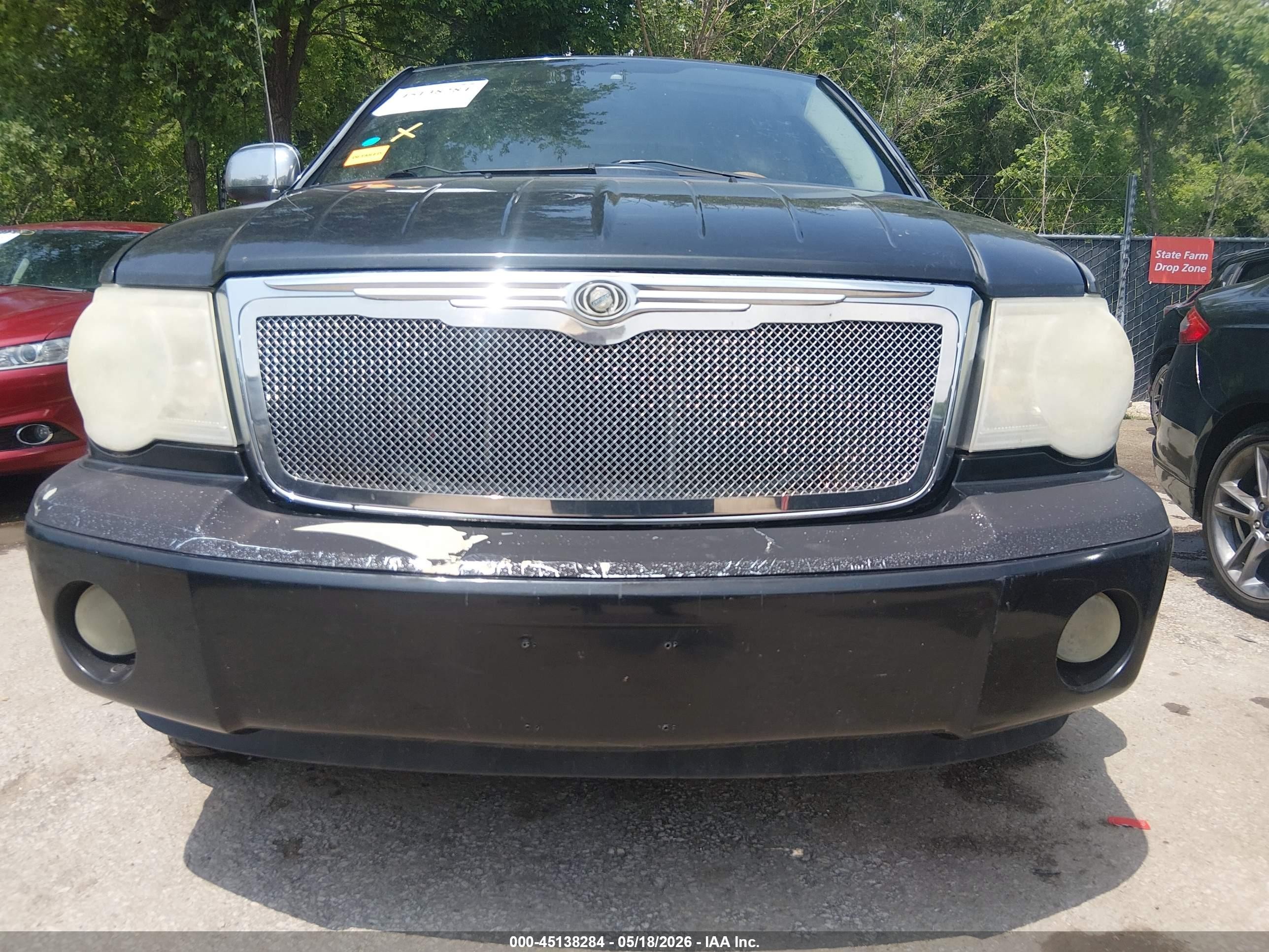 2008 Chrysler Aspen Limited Black vin: 1A8HX58N48F146799