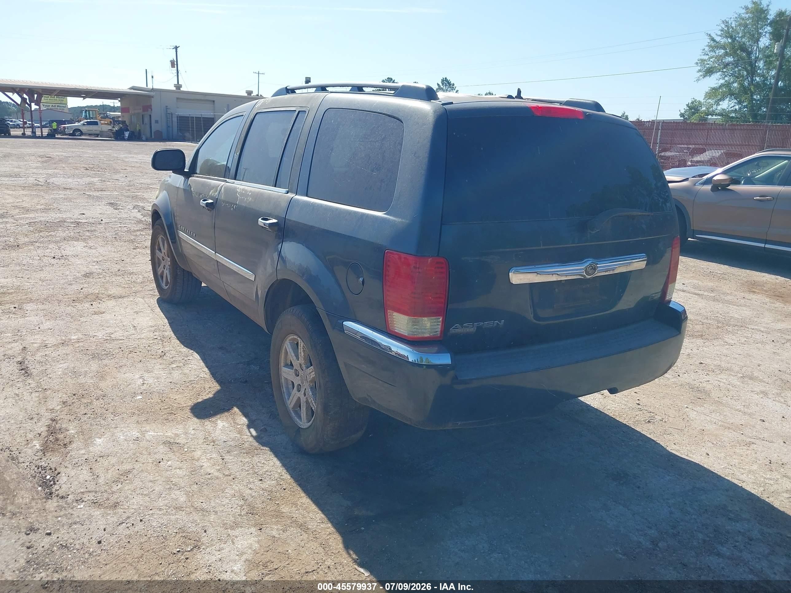 2008 Chrysler Aspen Limited Gray vin: 1A8HX58N68F107003