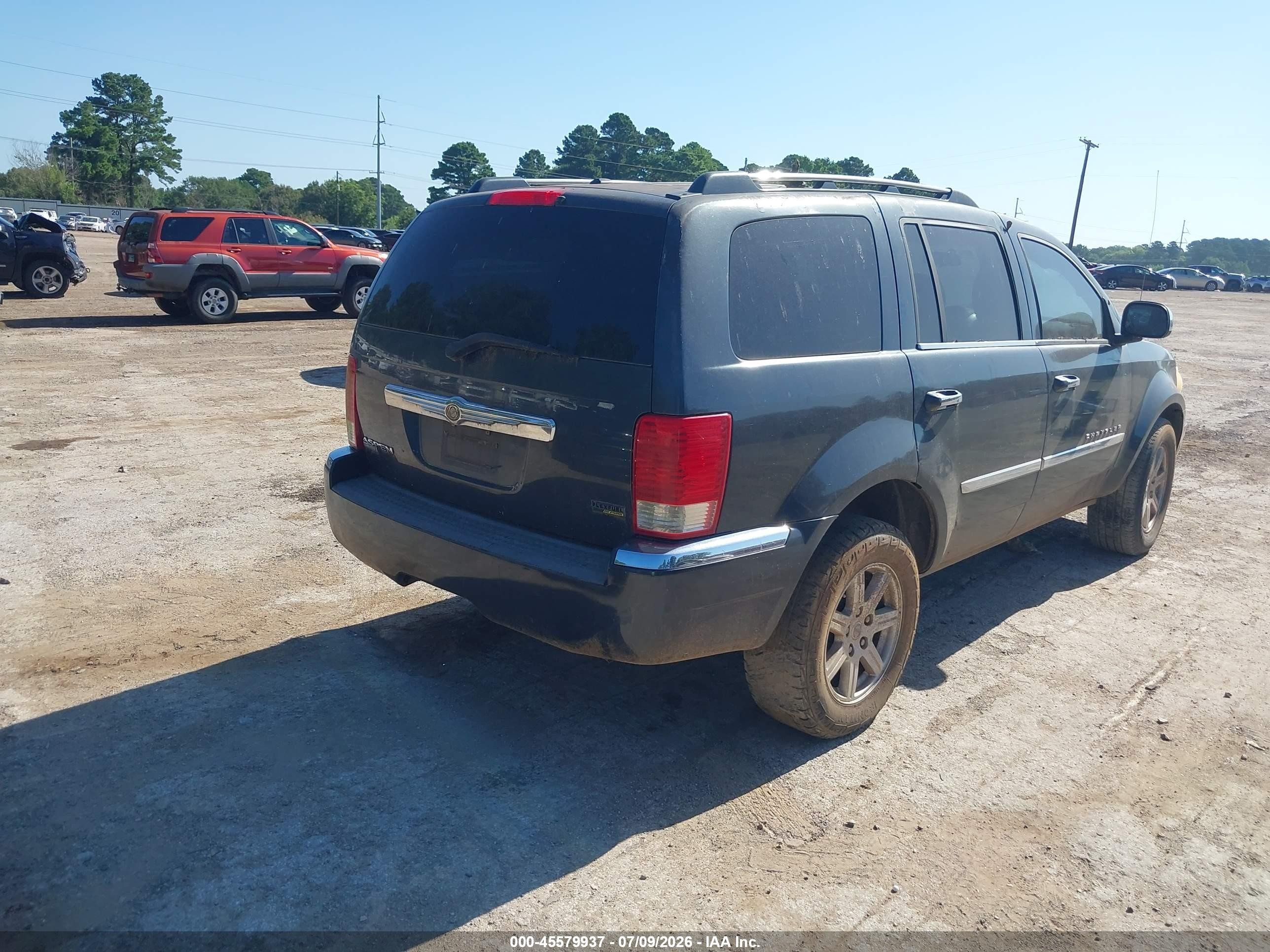 2008 Chrysler Aspen Limited Gray vin: 1A8HX58N68F107003