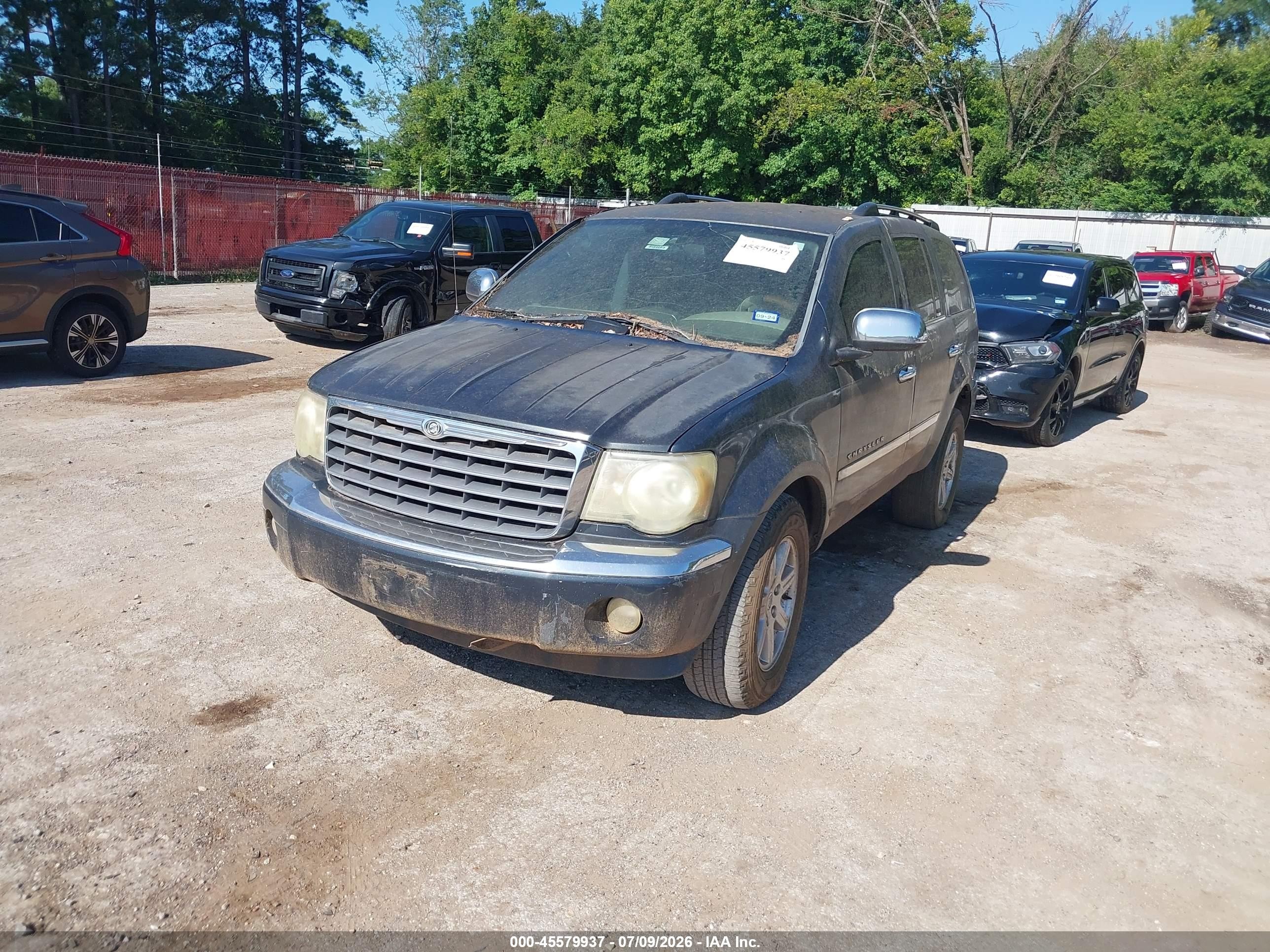 2008 Chrysler Aspen Limited Gray vin: 1A8HX58N68F107003