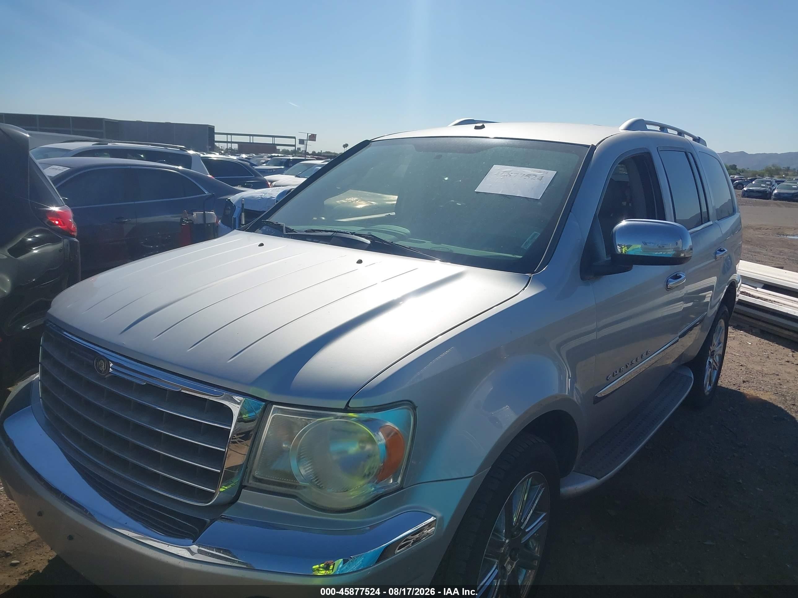 2009 Chrysler Aspen Limited Brown vin: 1A8HX58TX9F710522