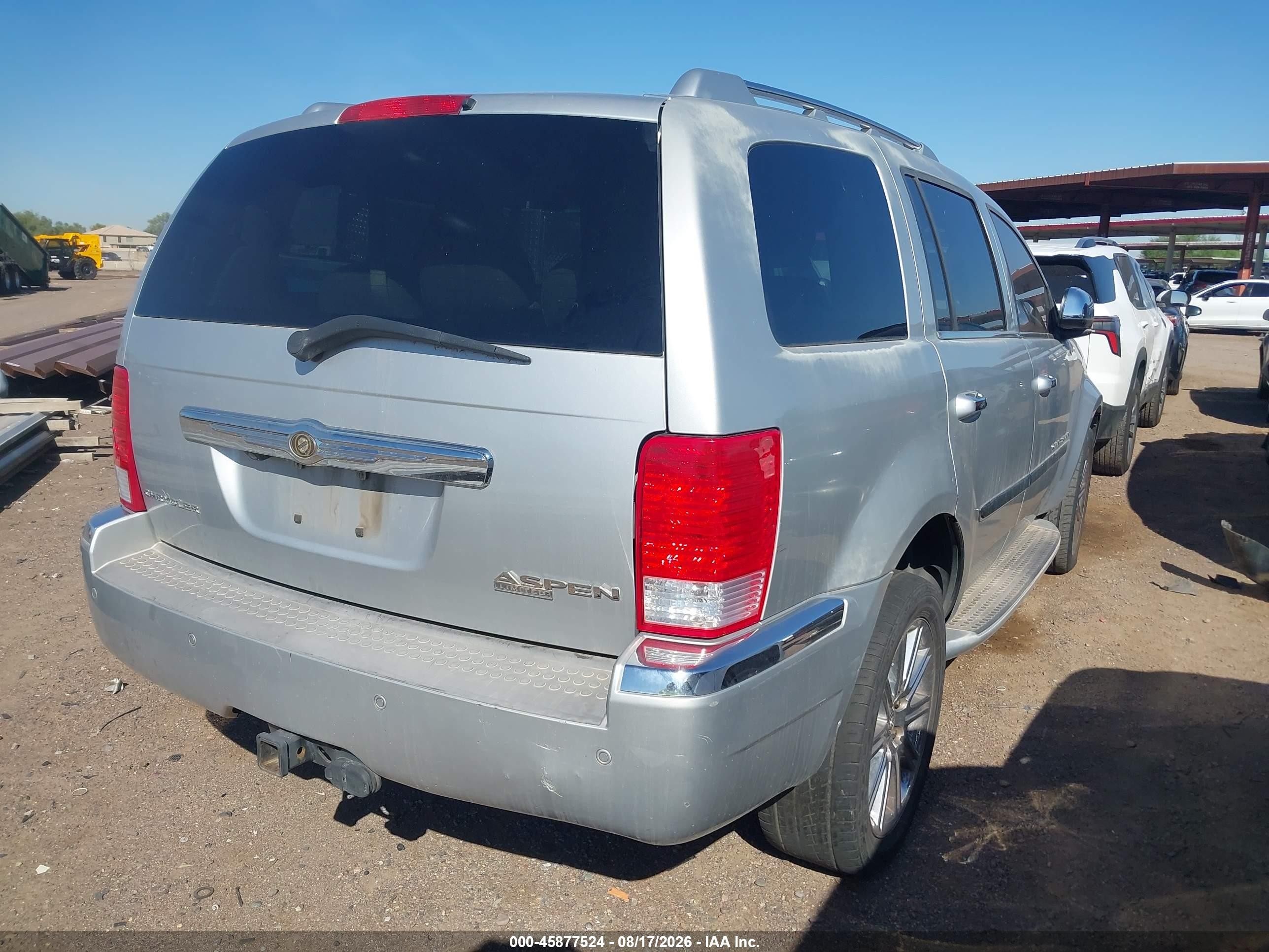 2009 Chrysler Aspen Limited Brown vin: 1A8HX58TX9F710522