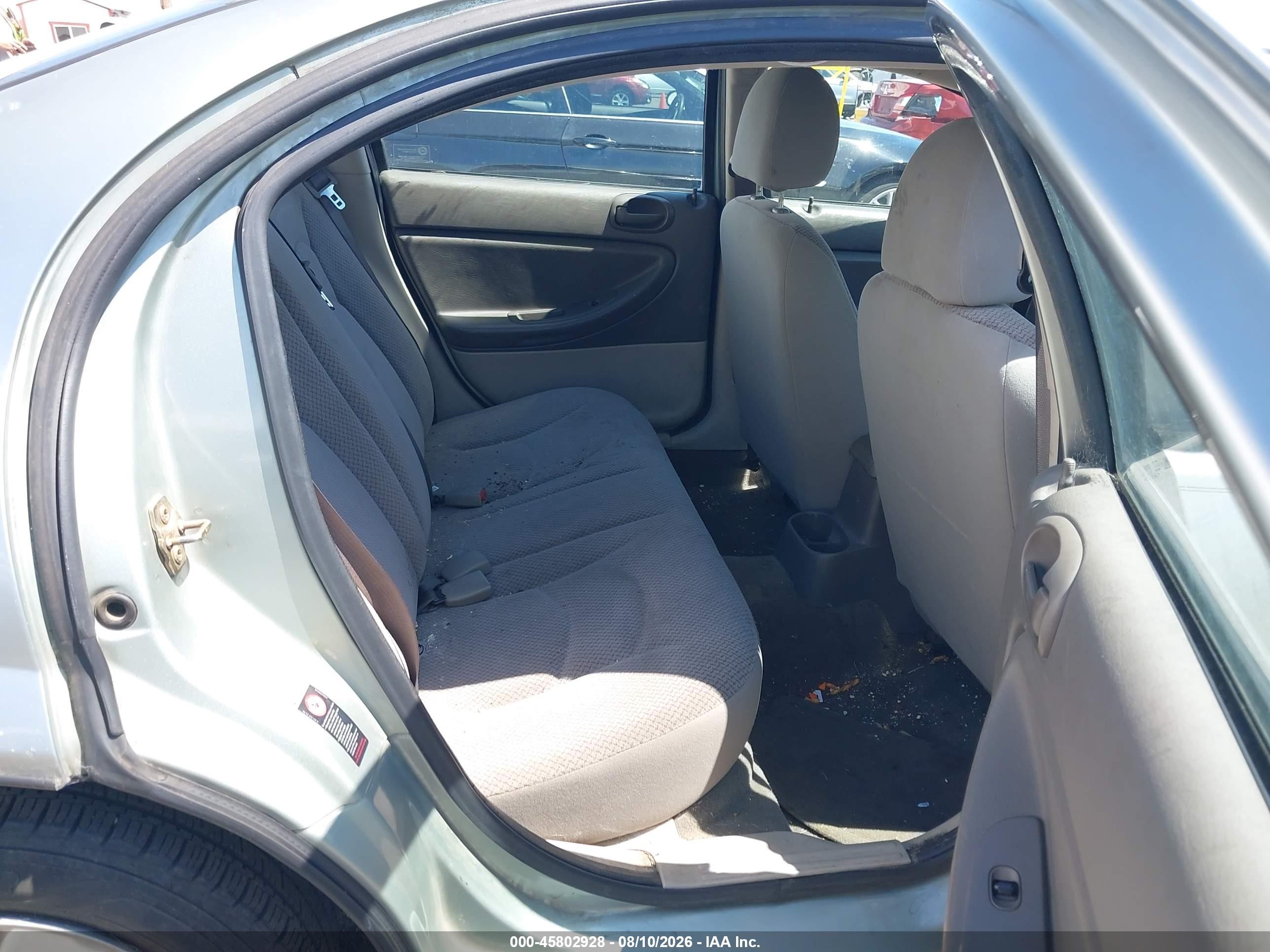 2006 Dodge Stratus Sxt Gray vin: 1B3AL46T36N221139