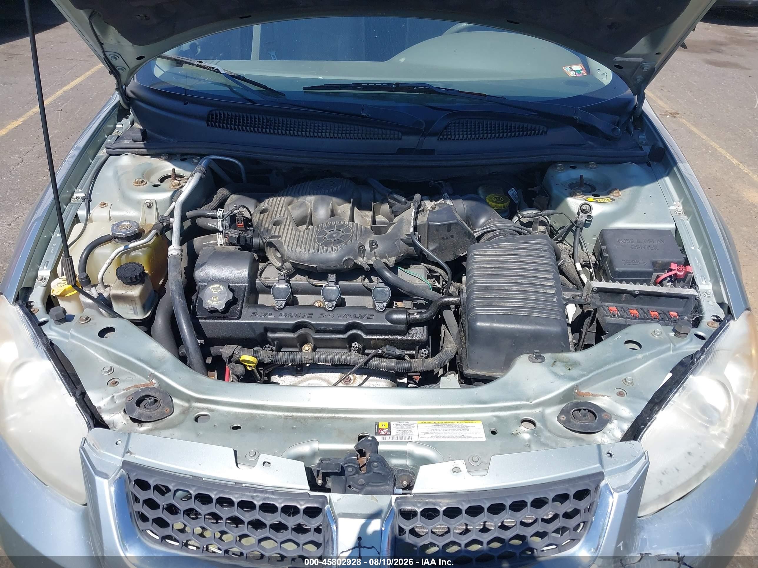 2006 Dodge Stratus Sxt Gray vin: 1B3AL46T36N221139