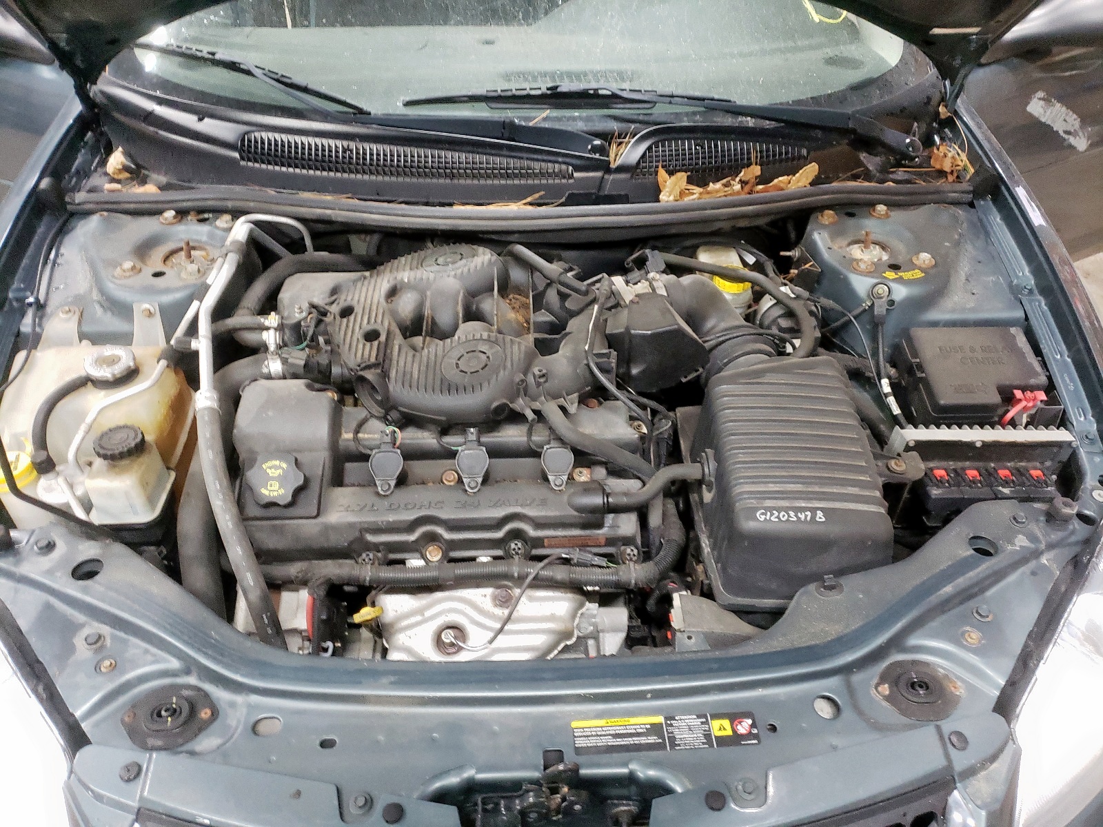 2006 Dodge Stratus Blue vin: 1B3AL46T46N211526