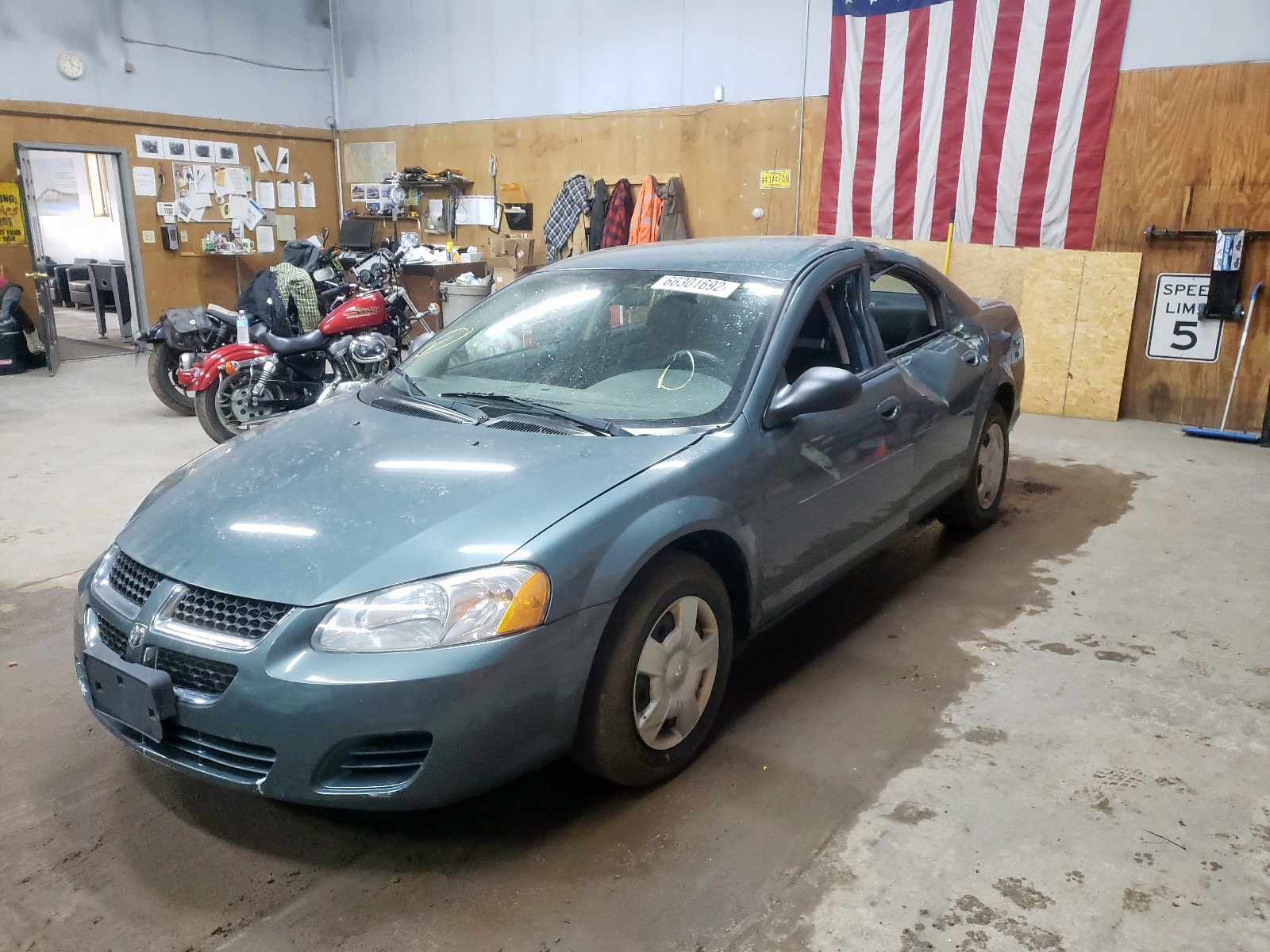 2006 Dodge Stratus Blue vin: 1B3AL46T46N211526