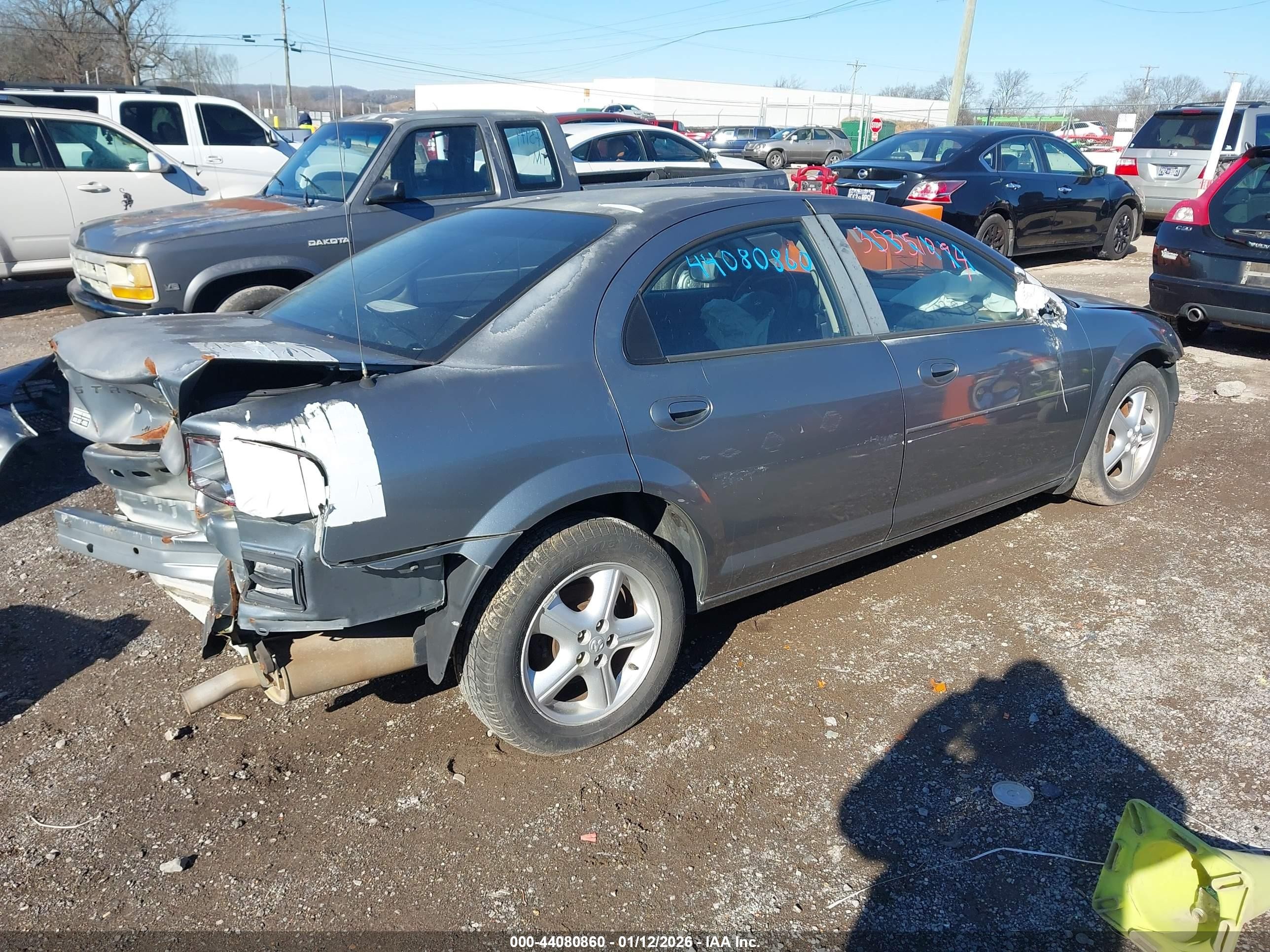 2006 Dodge Stratus Sxt Серебряный vin: 1B3AL46T76N178652