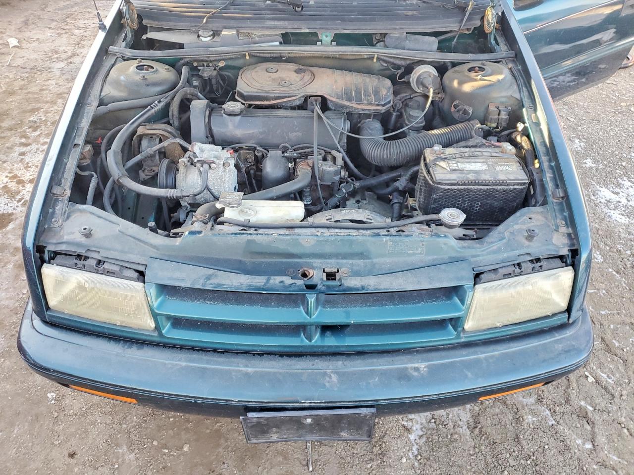 1994 Dodge Shadow Green vin: 1B3AP28D7RN110581
