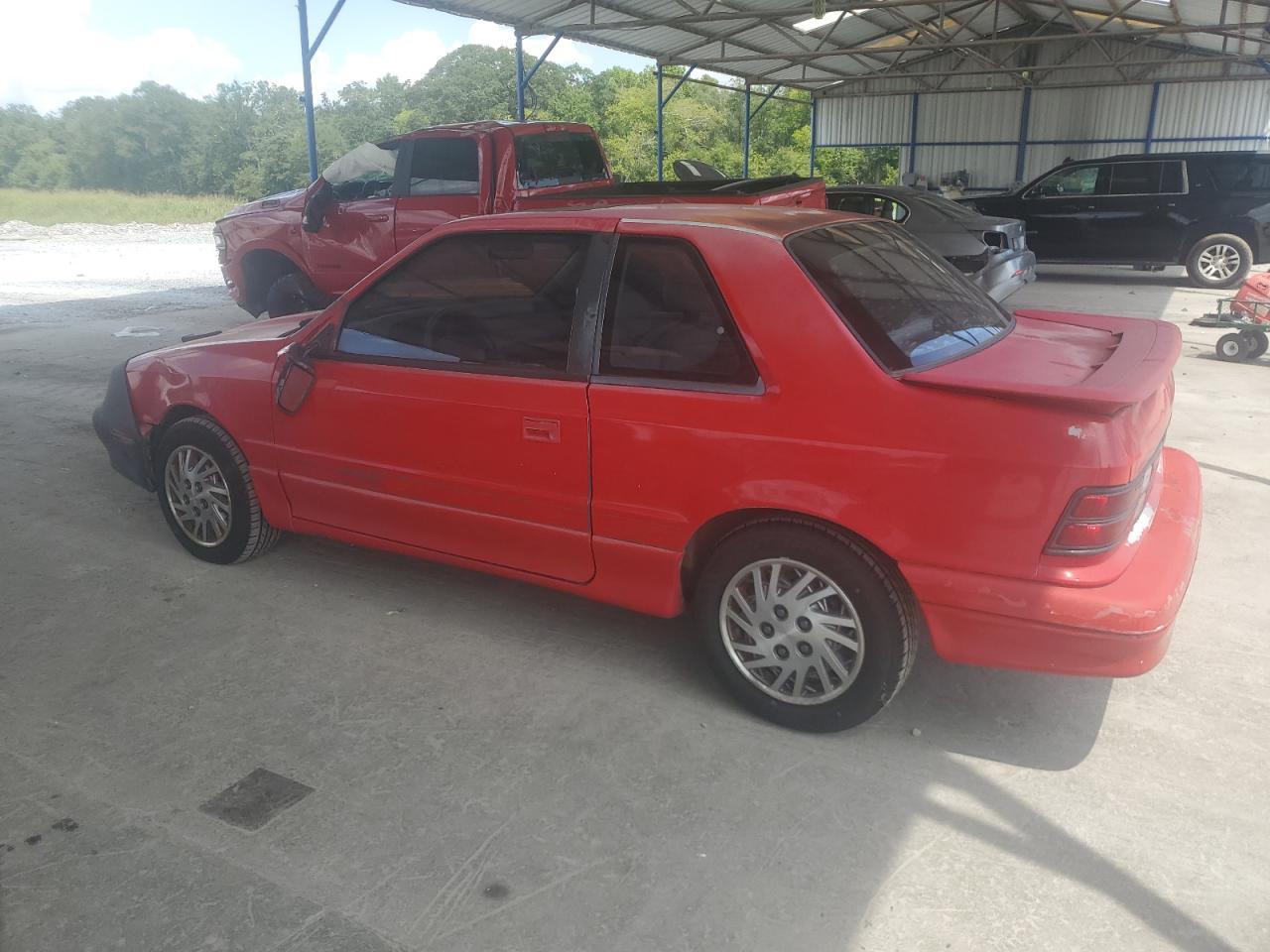 1994 Dodge Shadow Es Red vin: 1B3AP64K6RN243330