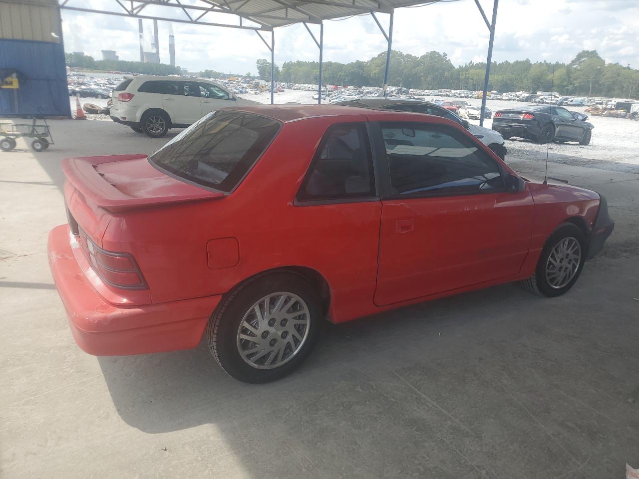 1994 Dodge Shadow Es Red vin: 1B3AP64K6RN243330