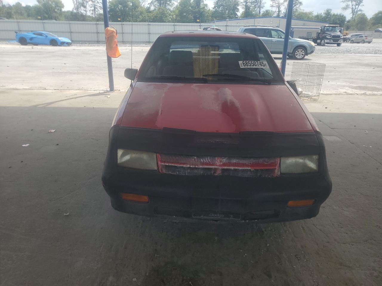1994 Dodge Shadow Es Red vin: 1B3AP64K6RN243330