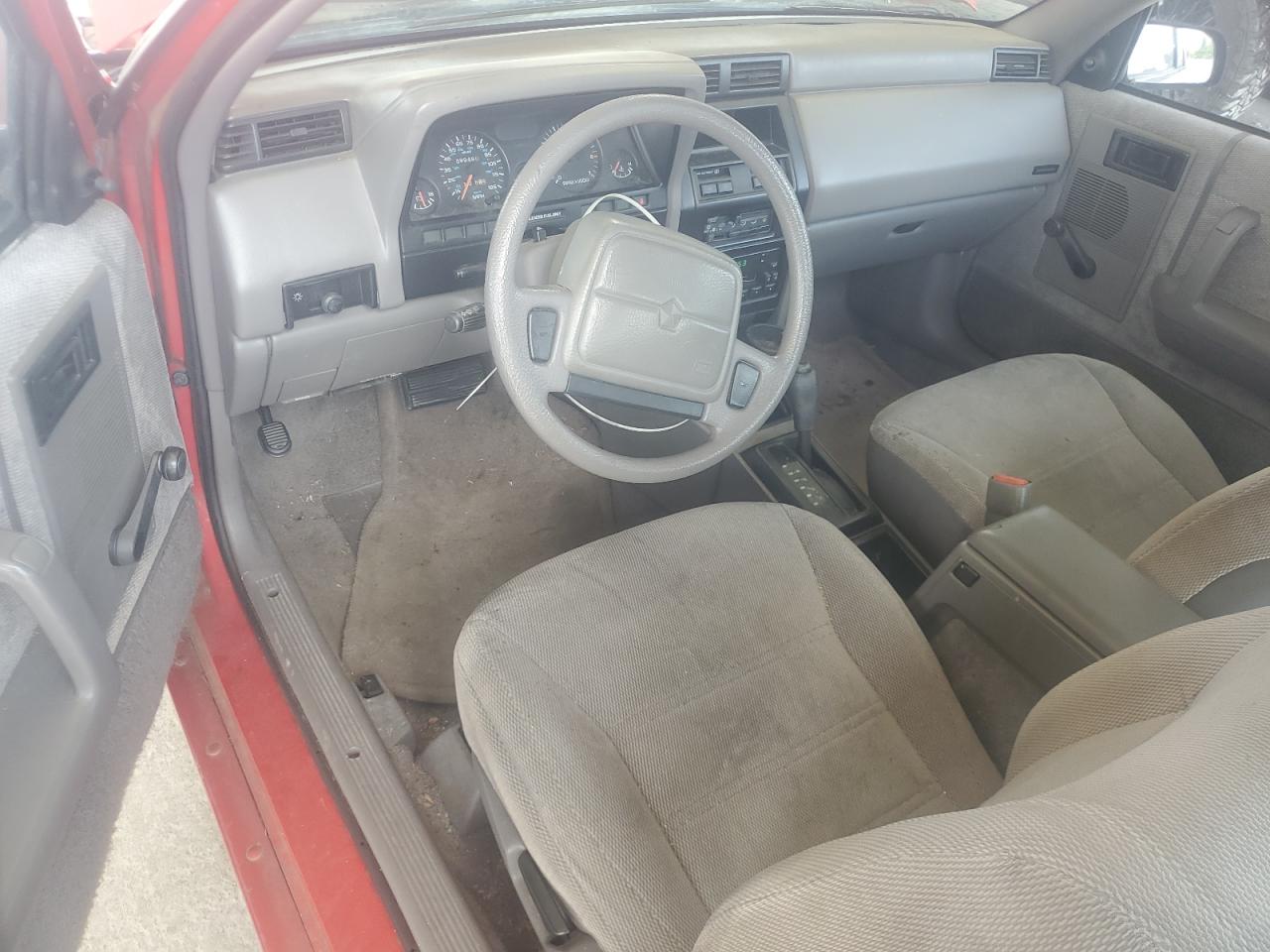 1994 Dodge Shadow Es Red vin: 1B3AP64K6RN243330