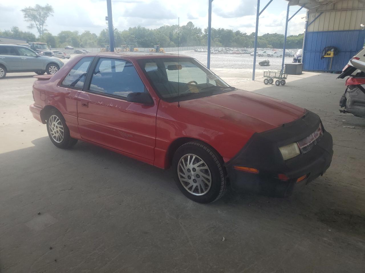 1994 Dodge Shadow Es Red vin: 1B3AP64K6RN243330