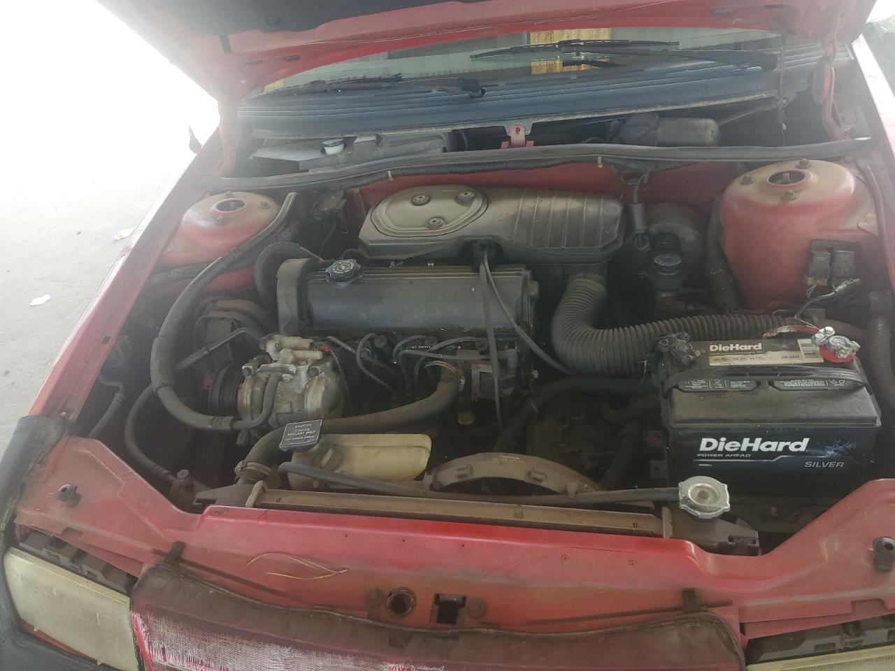 1994 Dodge Shadow Es Red vin: 1B3AP64K6RN243330