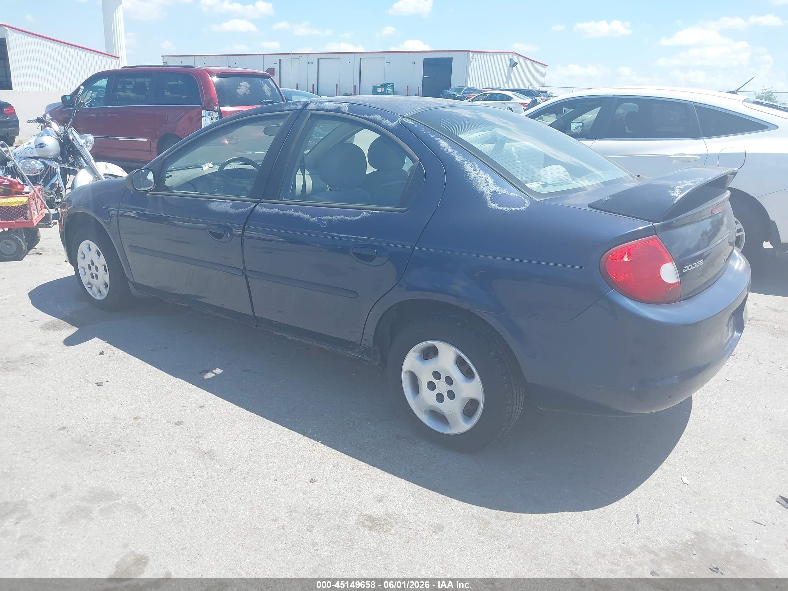 2002 Dodge Neon   Blue vin: 1B3AS26C32D580840