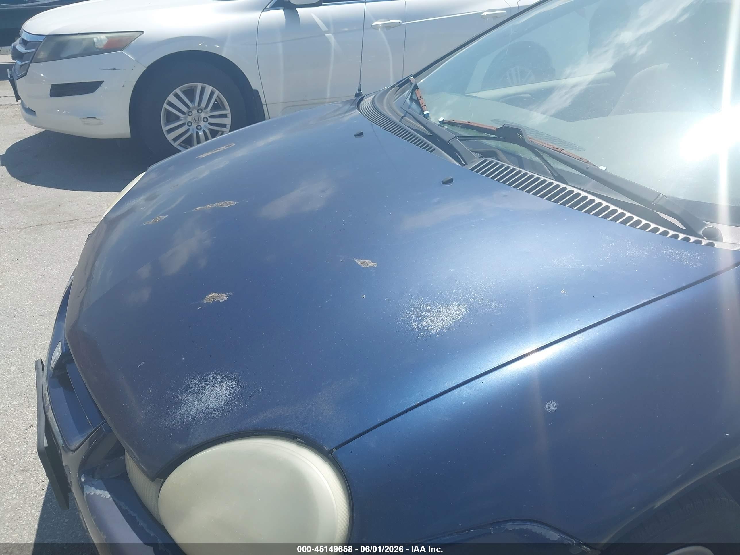 2002 Dodge Neon   Blue vin: 1B3AS26C32D580840