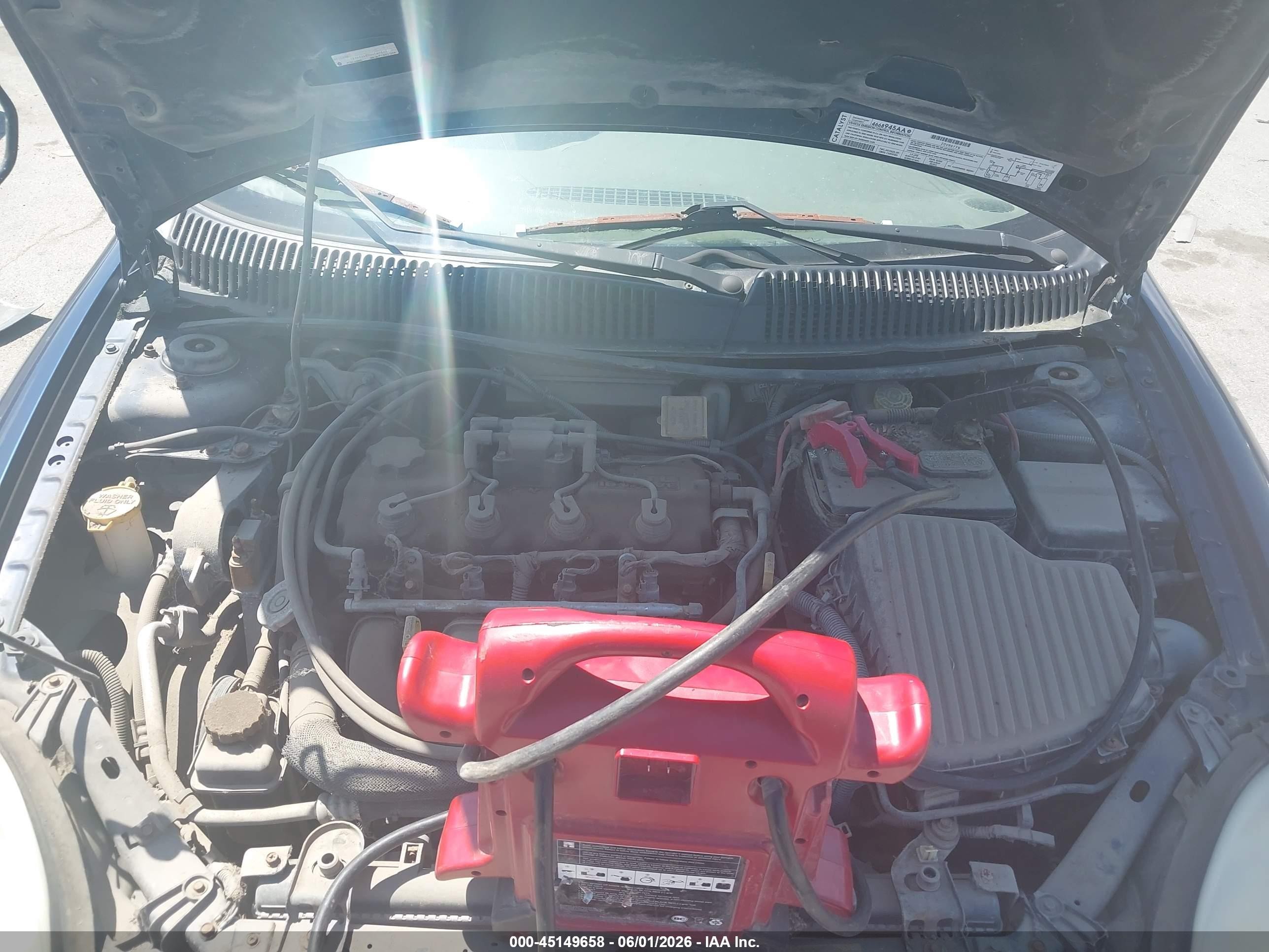 2002 Dodge Neon   Blue vin: 1B3AS26C32D580840