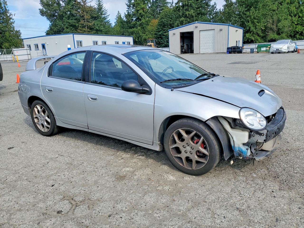 2004 Dodge Neon Srt-4 Silver vin: 1B3AS66S04D505854
