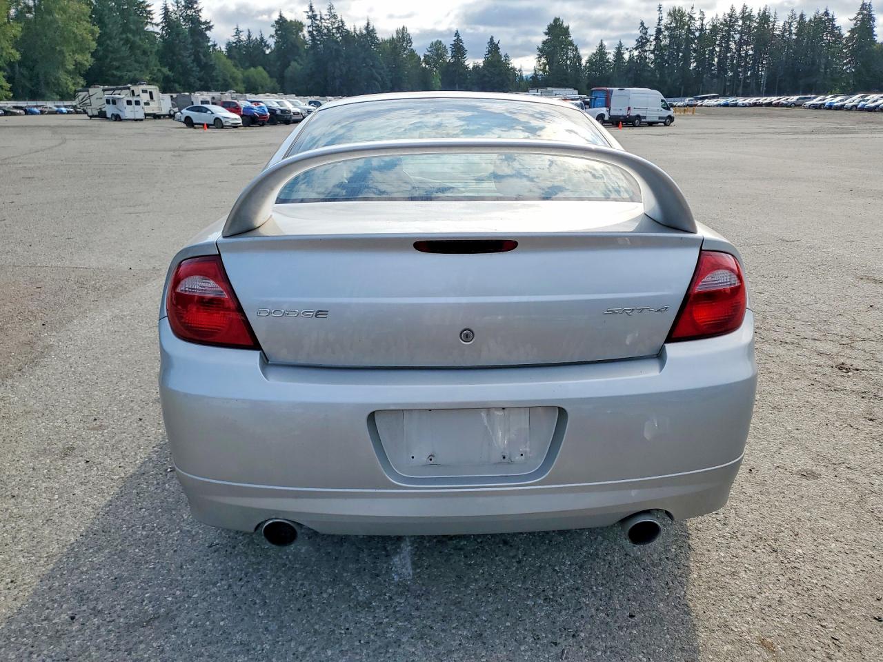 2004 Dodge Neon Srt-4 Silver vin: 1B3AS66S04D505854