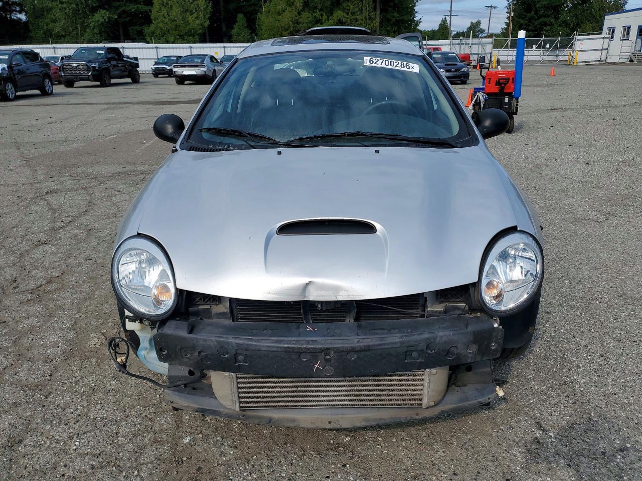 2004 Dodge Neon Srt-4 Silver vin: 1B3AS66S04D505854