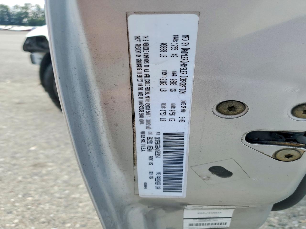 2004 Dodge Neon Srt-4 Silver vin: 1B3AS66S04D505854