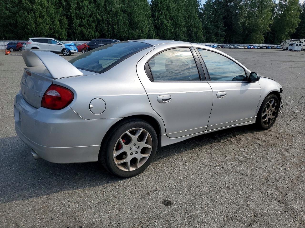 2004 Dodge Neon Srt-4 Silver vin: 1B3AS66S04D505854