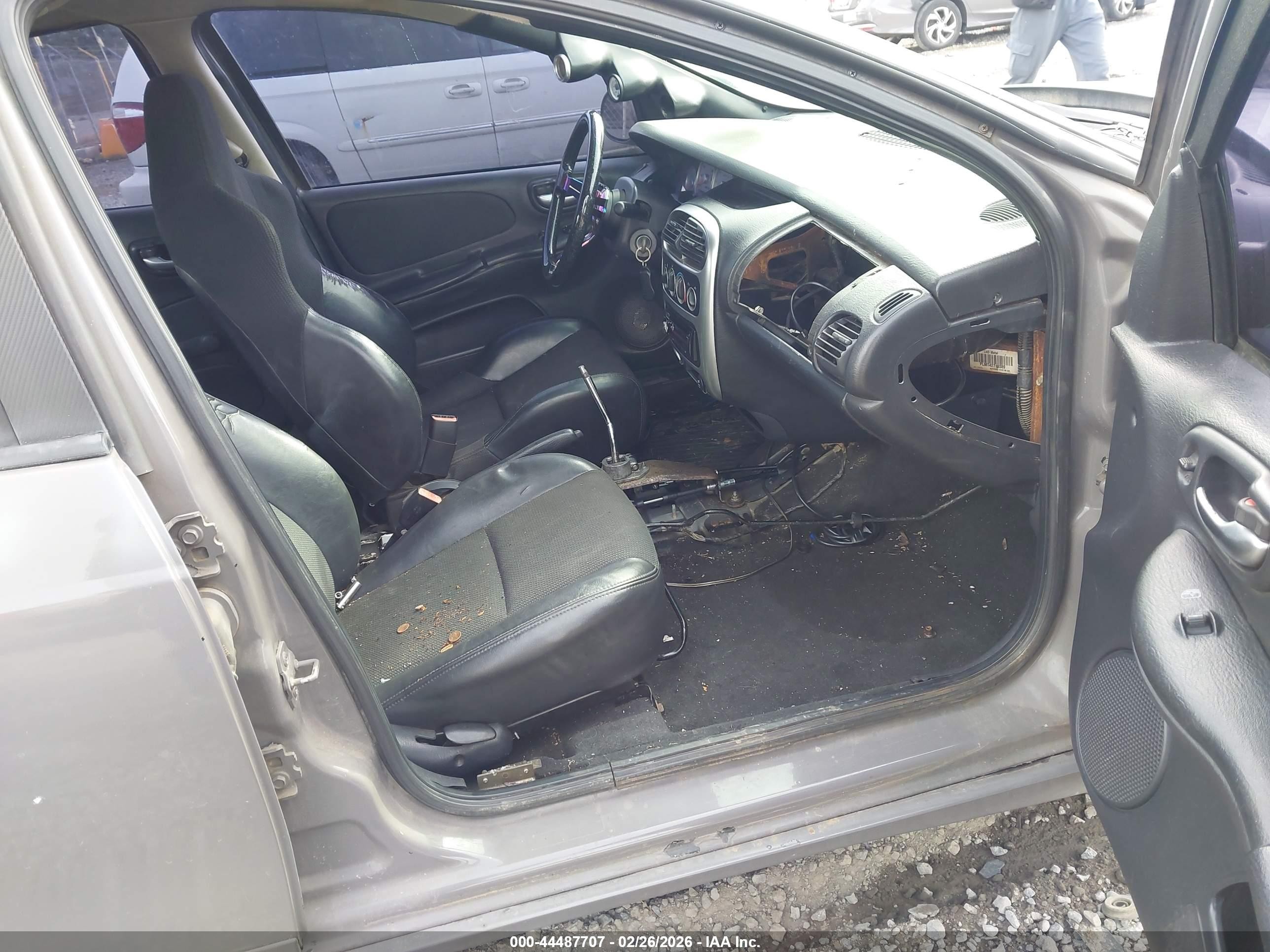 2005 Dodge Srt4   Gray vin: 1B3AS66S35D124971