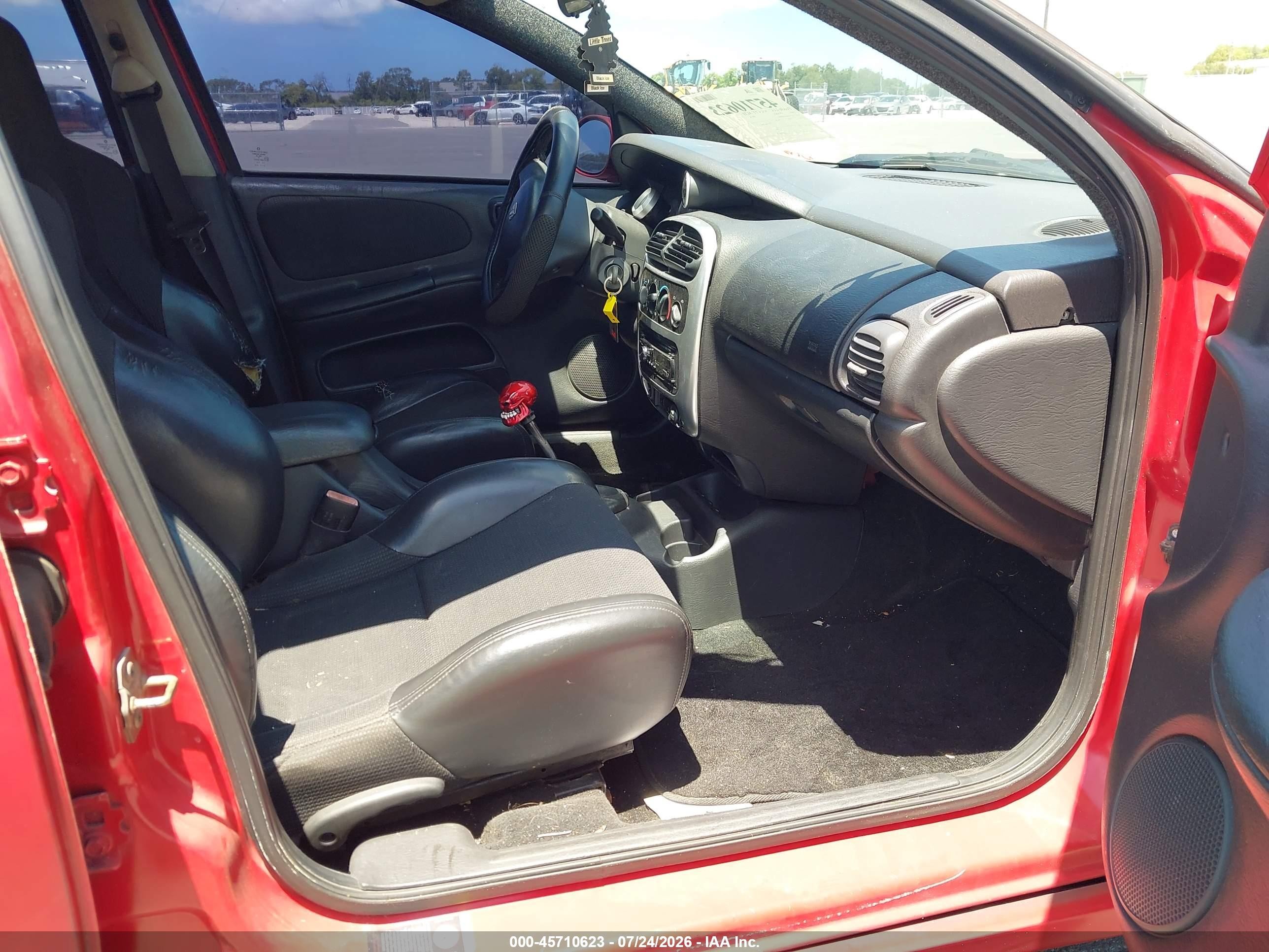 2005 Dodge Srt4   Red vin: 1B3AS66S45D286852