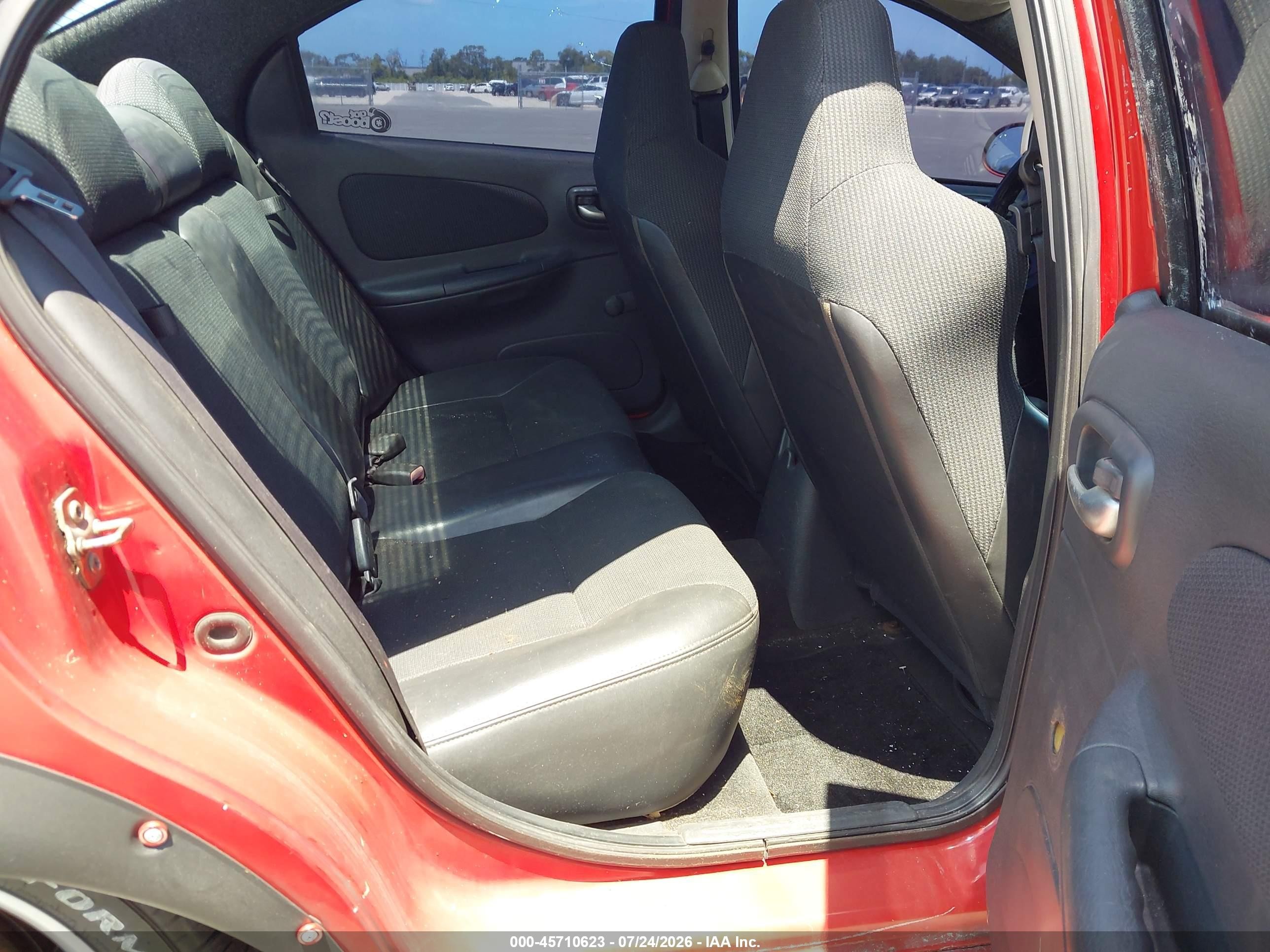 2005 Dodge Srt4   Red vin: 1B3AS66S45D286852