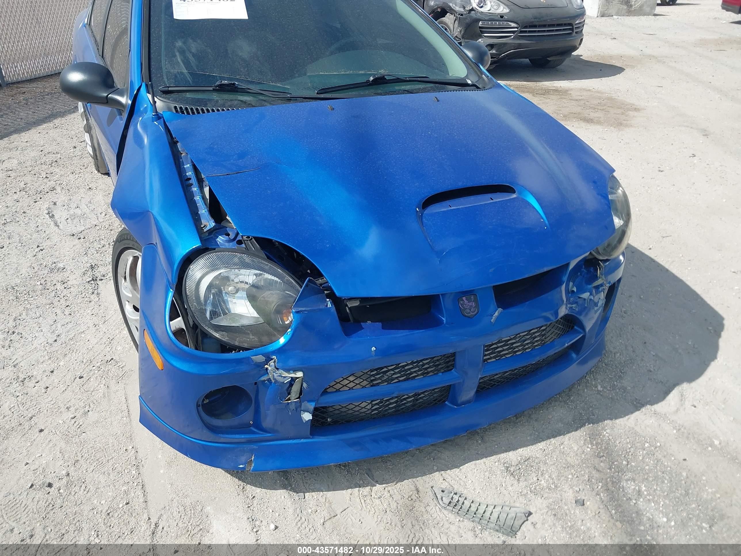 2004 Dodge Srt4   Blue vin: 1B3AS66S54D569873