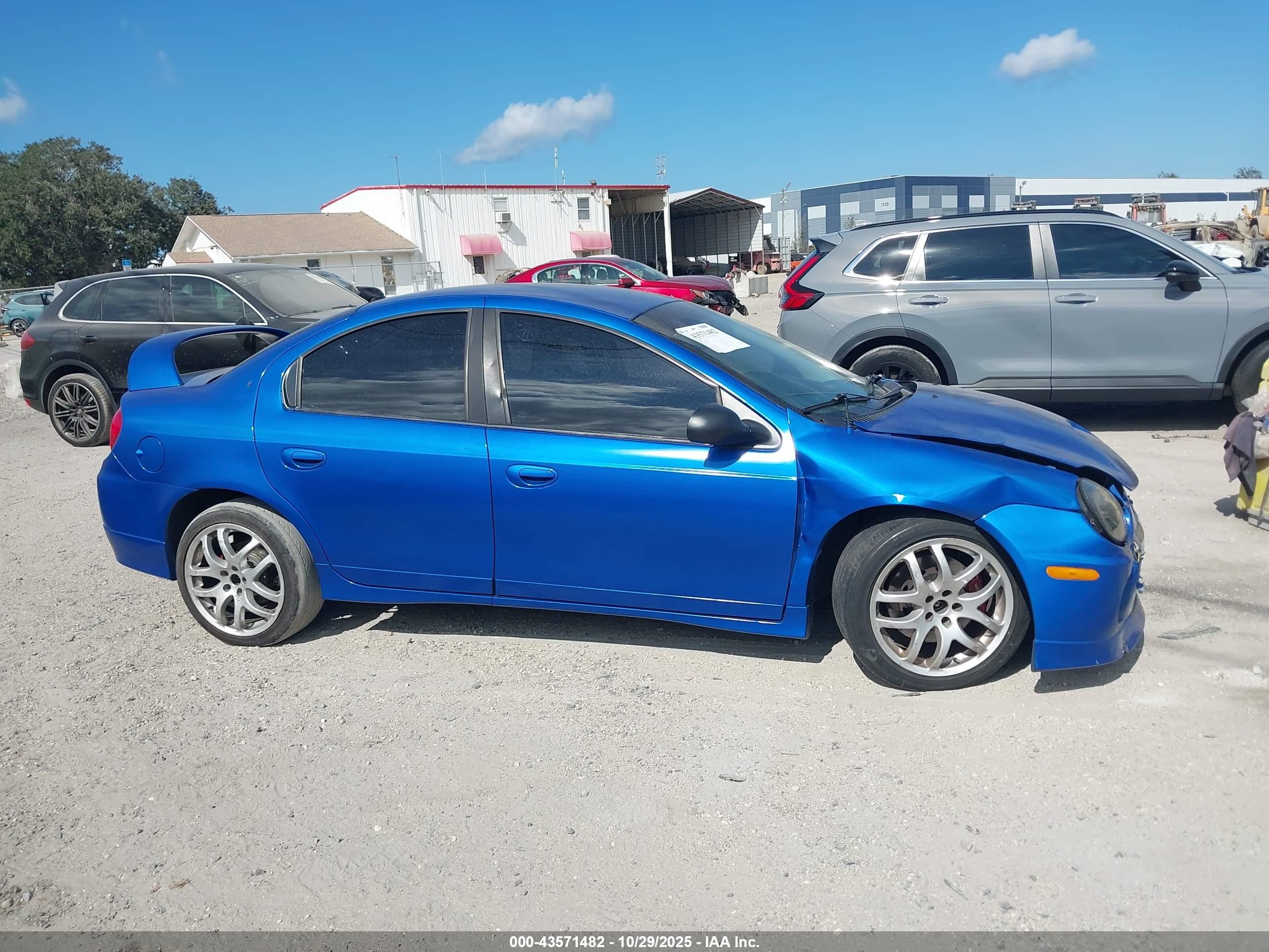 2004 Dodge Srt4   Blue vin: 1B3AS66S54D569873