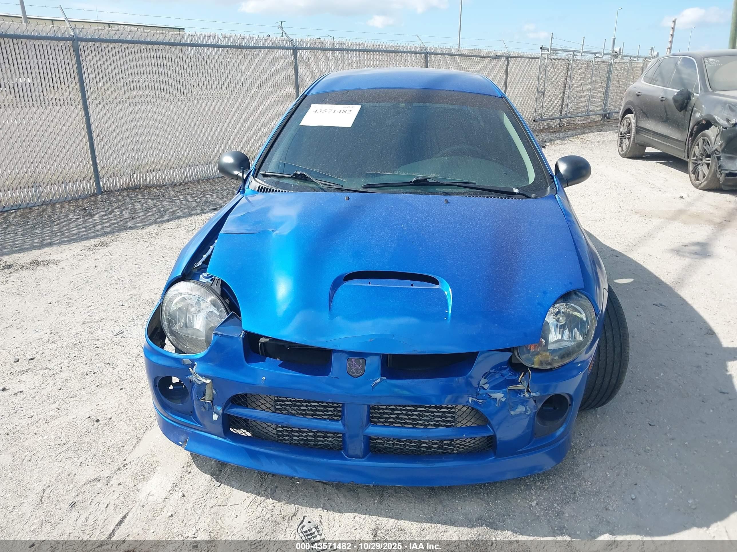 2004 Dodge Srt4   Blue vin: 1B3AS66S54D569873
