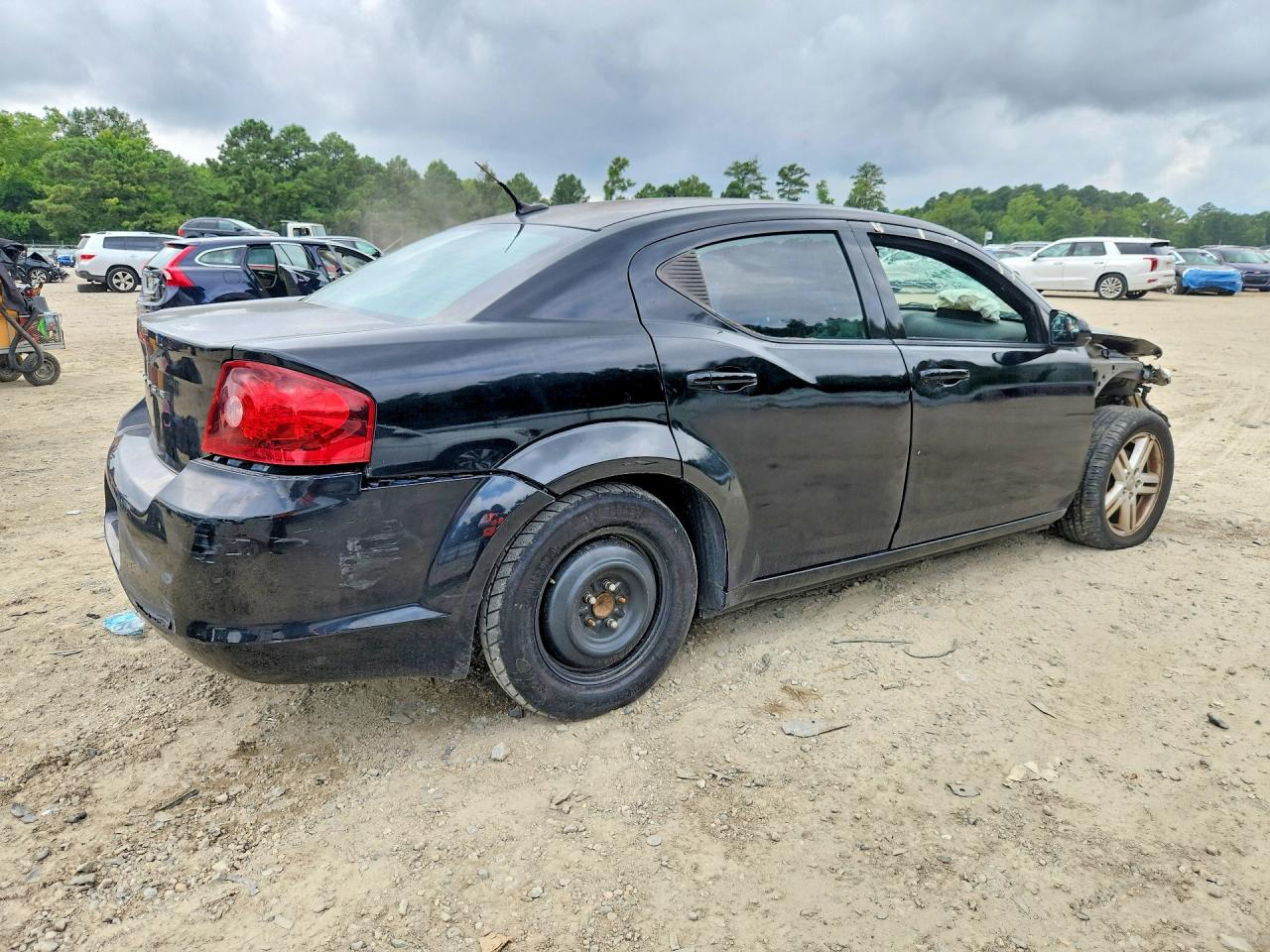 2011 Dodge Avenger Mainstreet Black vin: 1B3BD1FB4BN544021