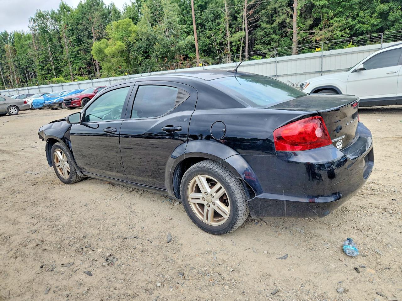 2011 Dodge Avenger Mainstreet Black vin: 1B3BD1FB4BN544021