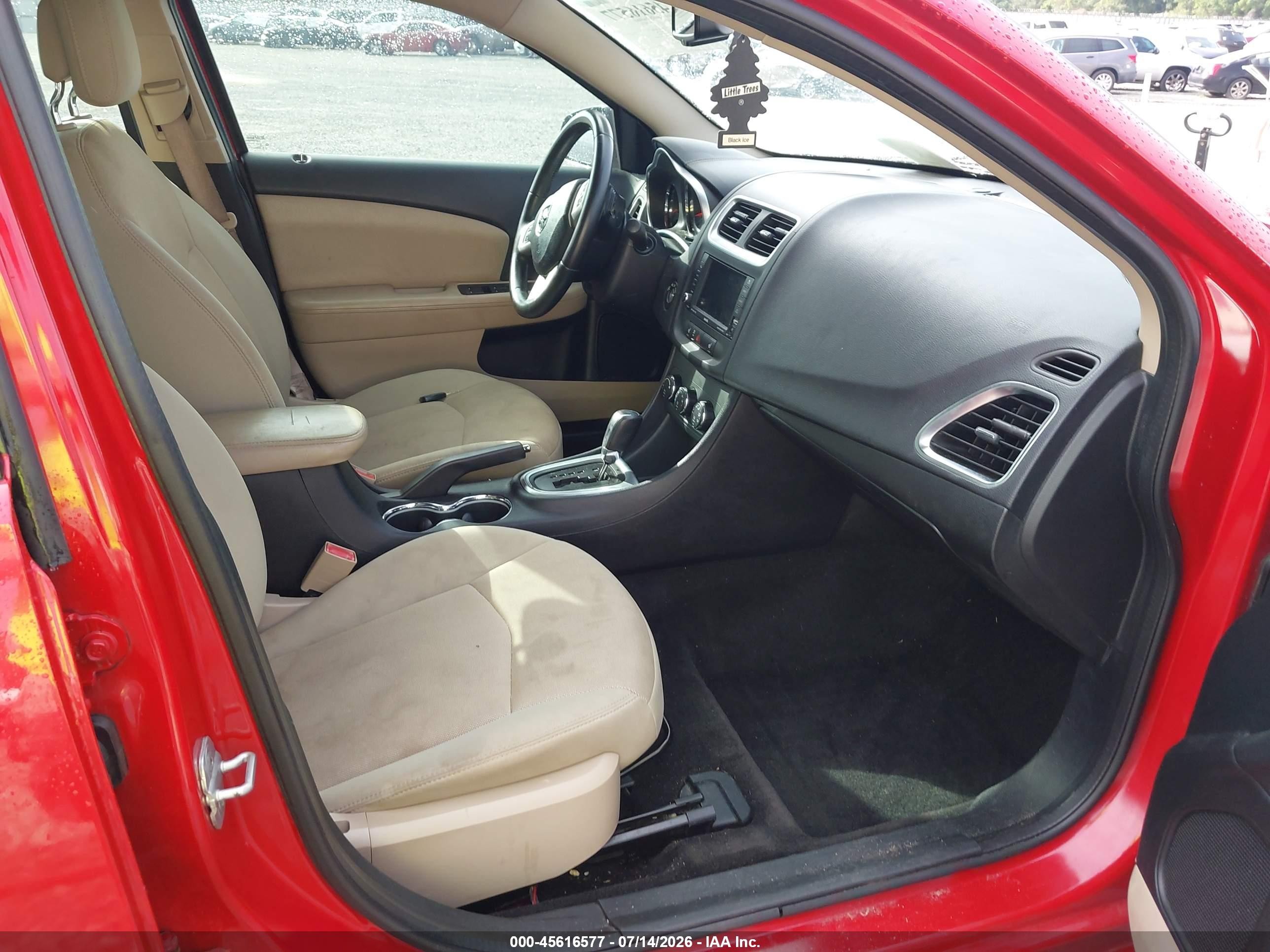 2011 Dodge Avenger Mainstreet Red vin: 1B3BD1FB6BN536888