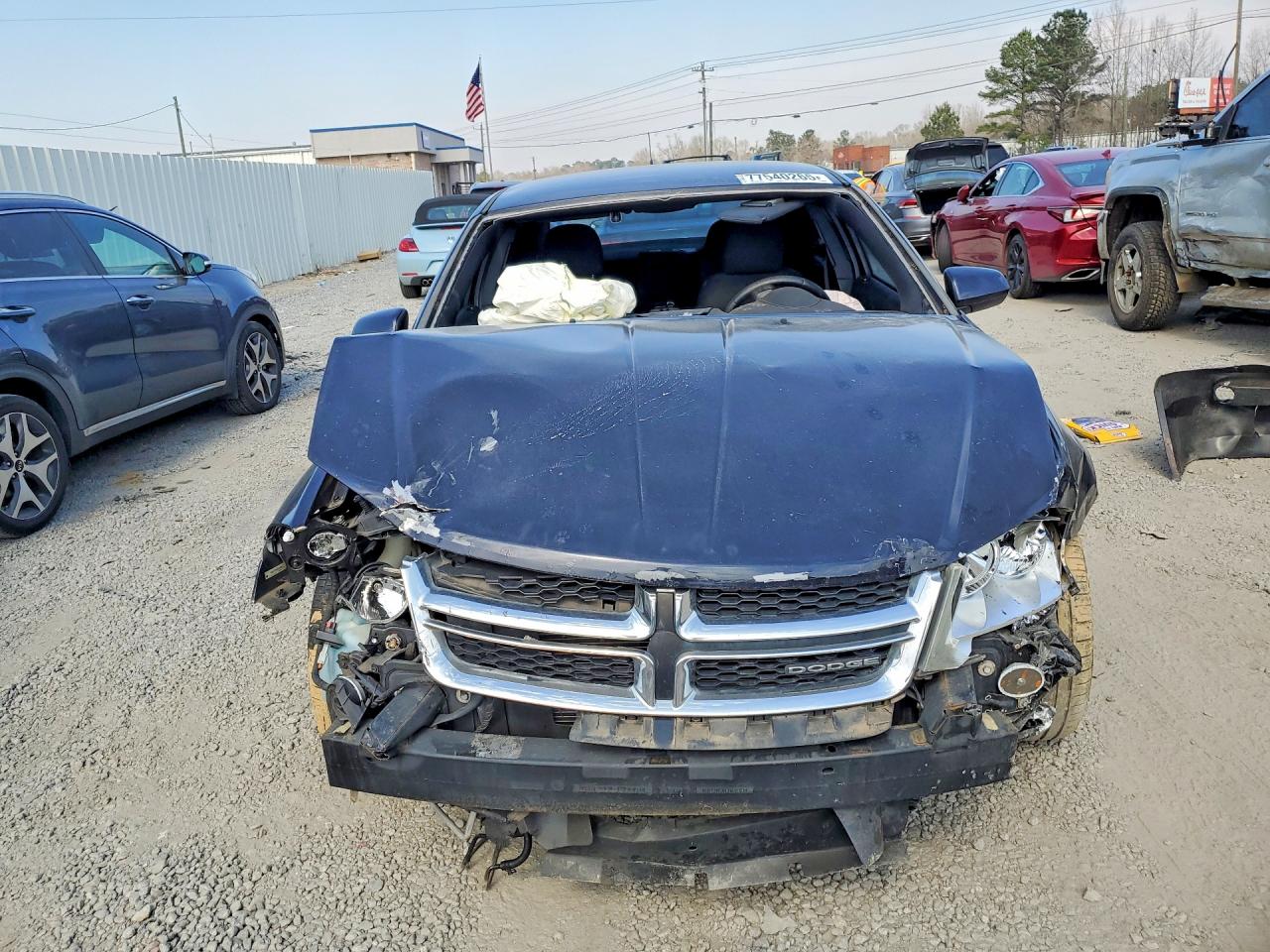 2011 Dodge Avenger Mainstreet Black vin: 1B3BD1FB7BN506699