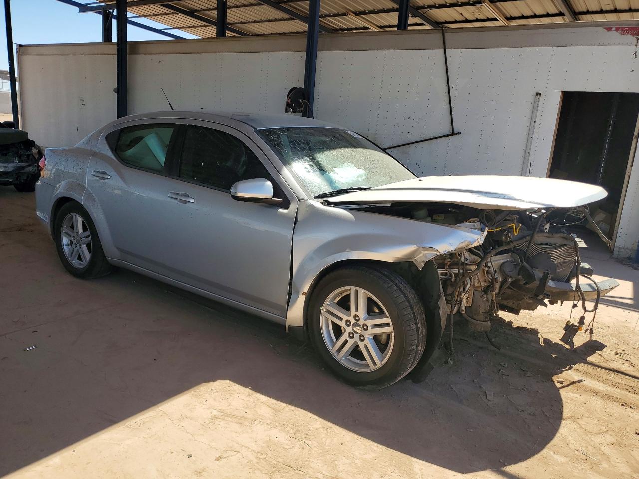 2011 Dodge Avenger Mainstreet Silver vin: 1B3BD1FB8BN501771