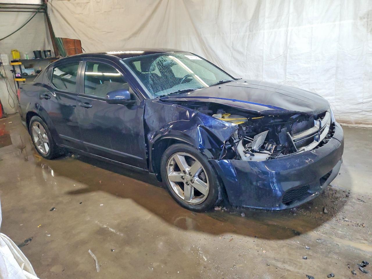 2011 Dodge Avenger Mainstreet Blue vin: 1B3BD1FB9BN558917