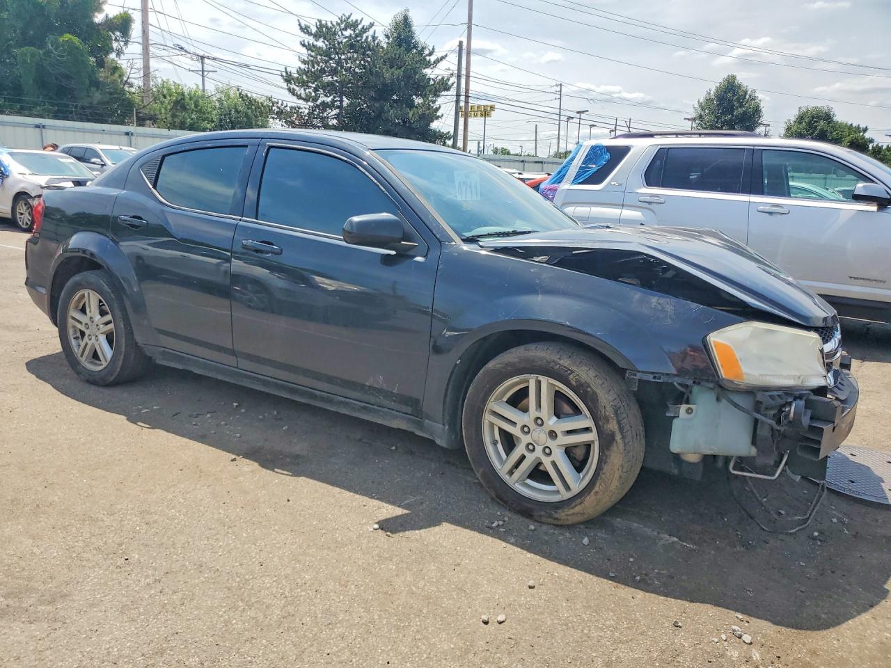 2011 Dodge Avenger Mainstreet Black vin: 1B3BD1FBXBN523853