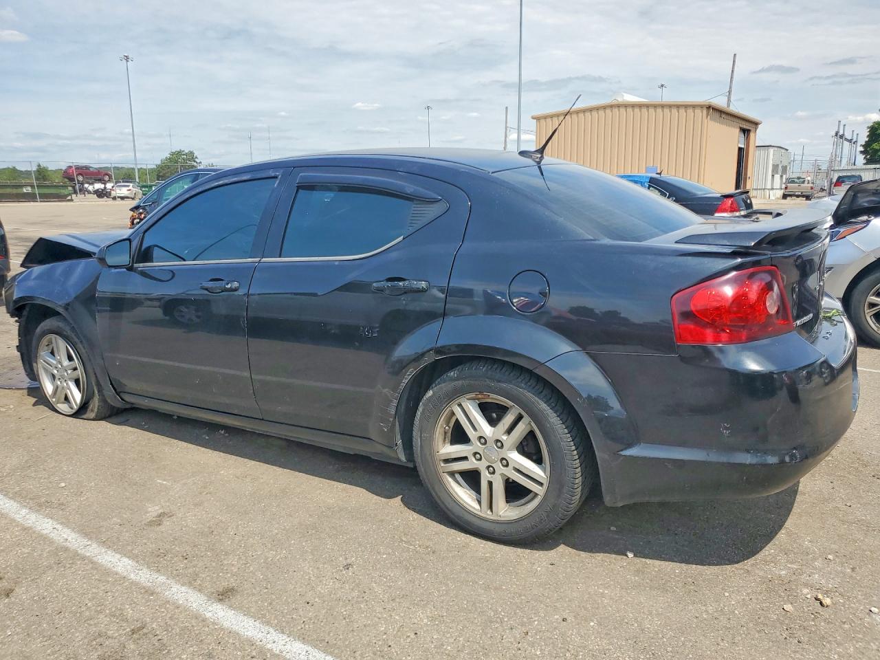 2011 Dodge Avenger Mainstreet Black vin: 1B3BD1FBXBN523853