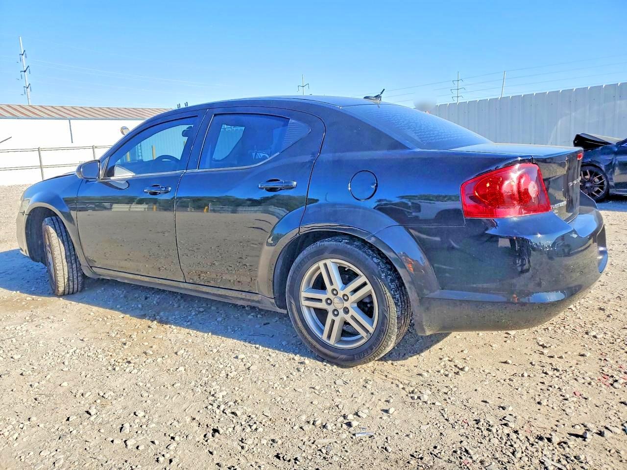 2011 Dodge Avenger Mainstreet Black vin: 1B3BD1FBXBN574107