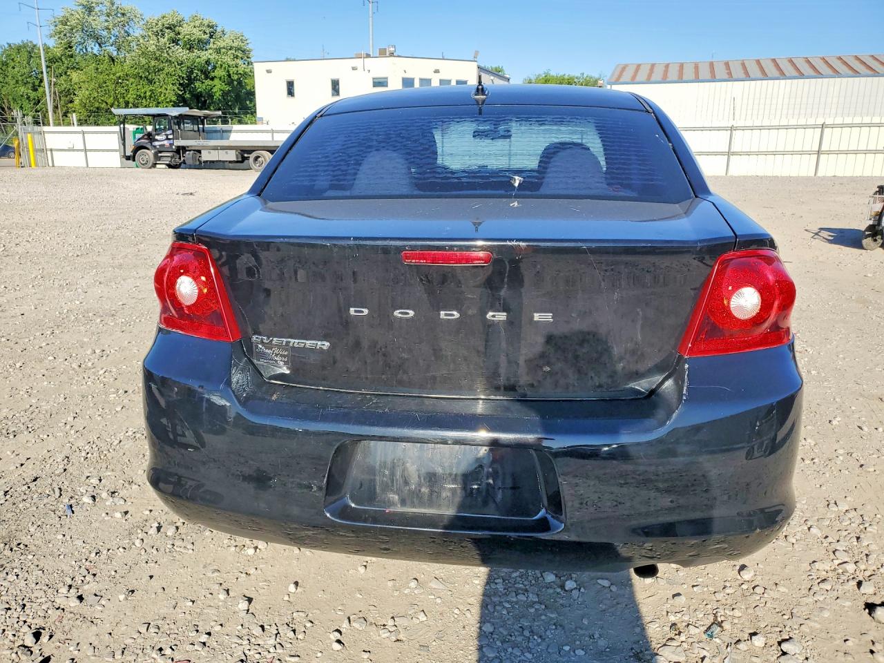 2011 Dodge Avenger Mainstreet Black vin: 1B3BD1FBXBN574107