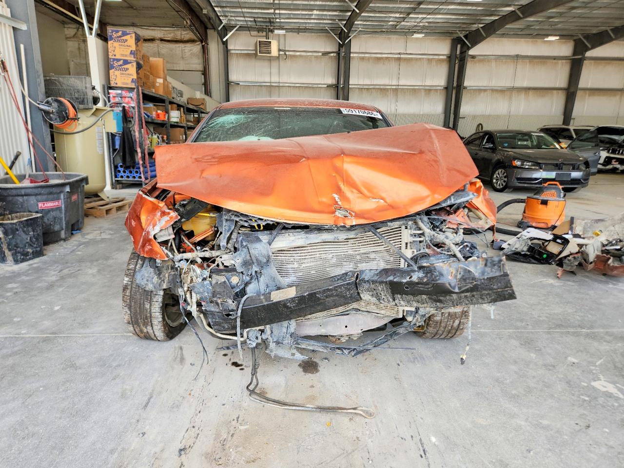2011 Dodge Avenger Mainstreet Orange vin: 1B3BD1FG3BN622199