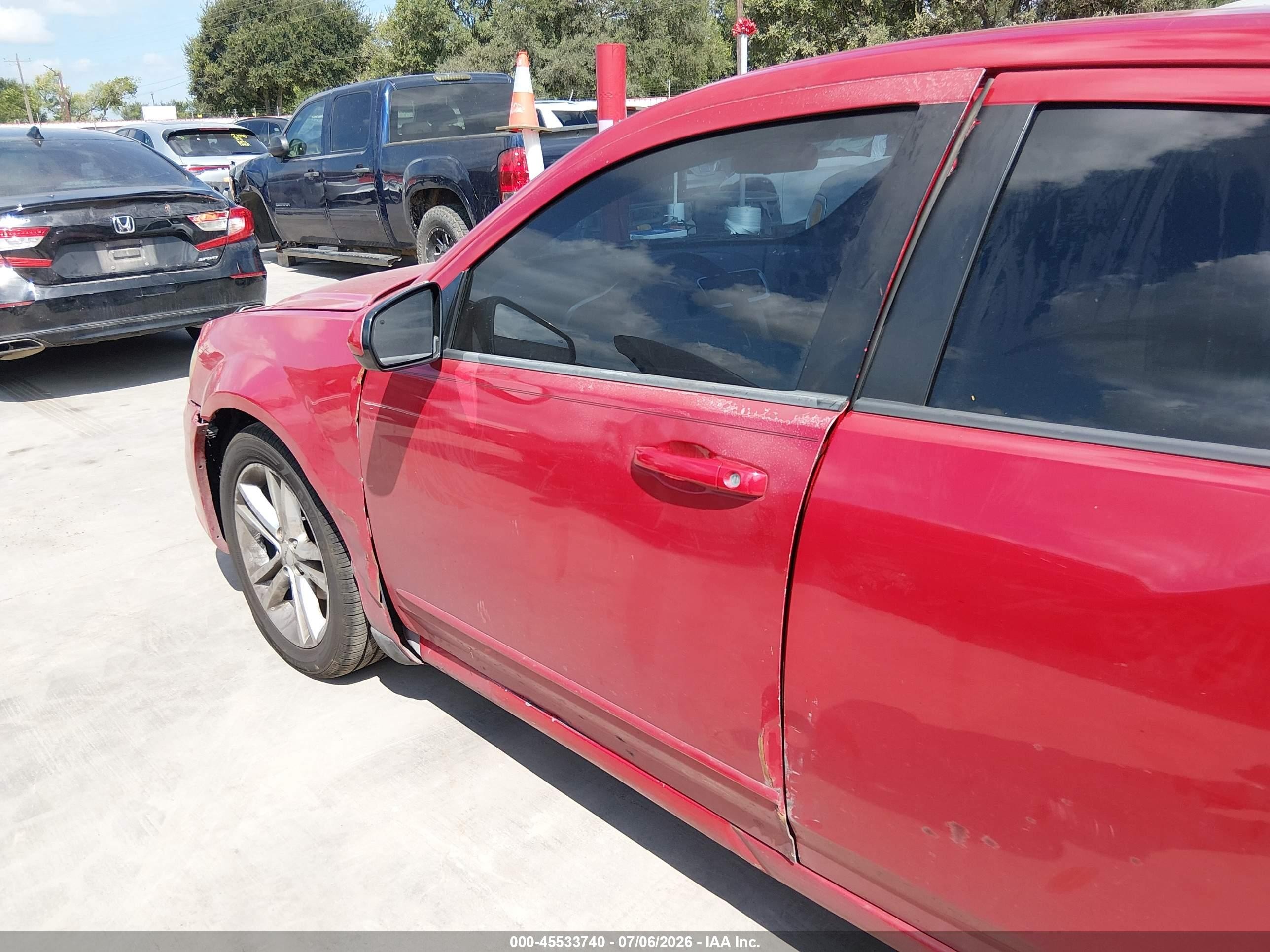 2011 Dodge Avenger Mainstreet Красный vin: 1B3BD1FG4BN509202