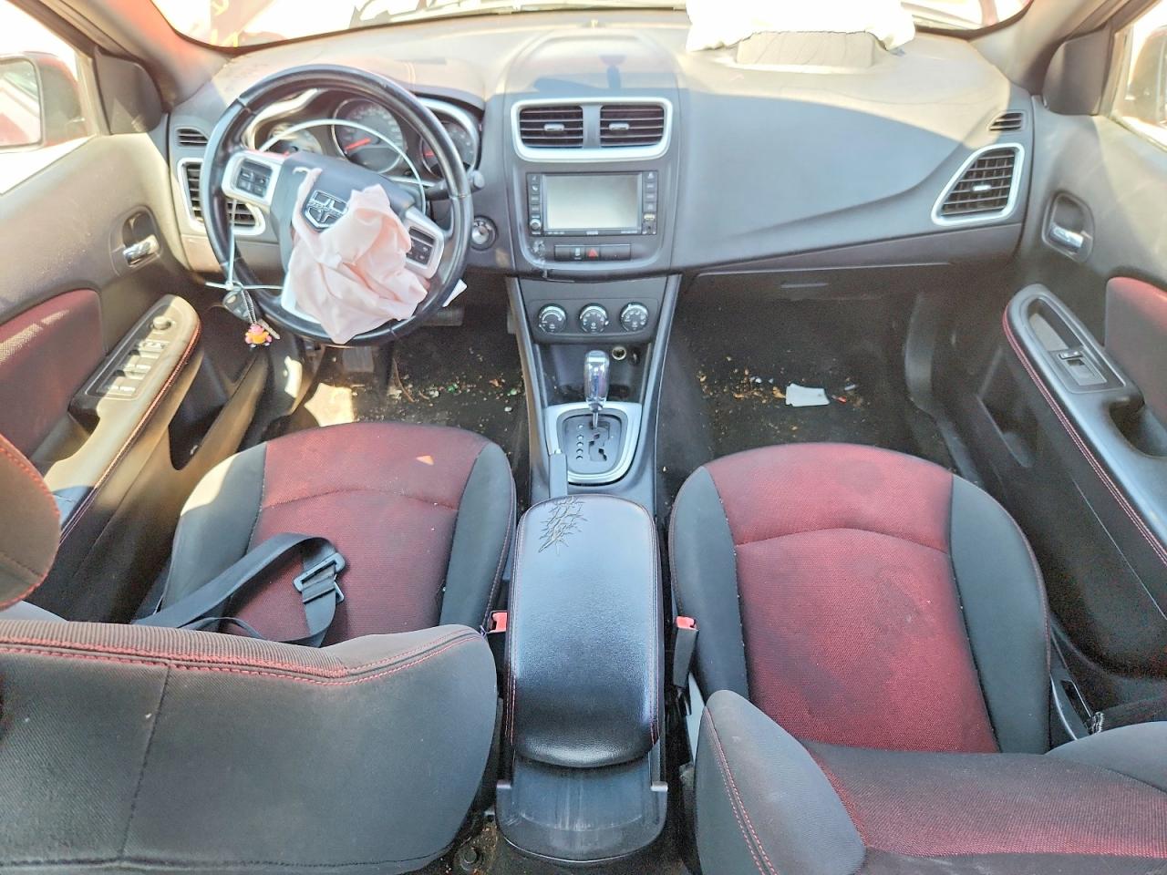 2011 Dodge Avenger Mainstreet Red vin: 1B3BD1FG4BN513704