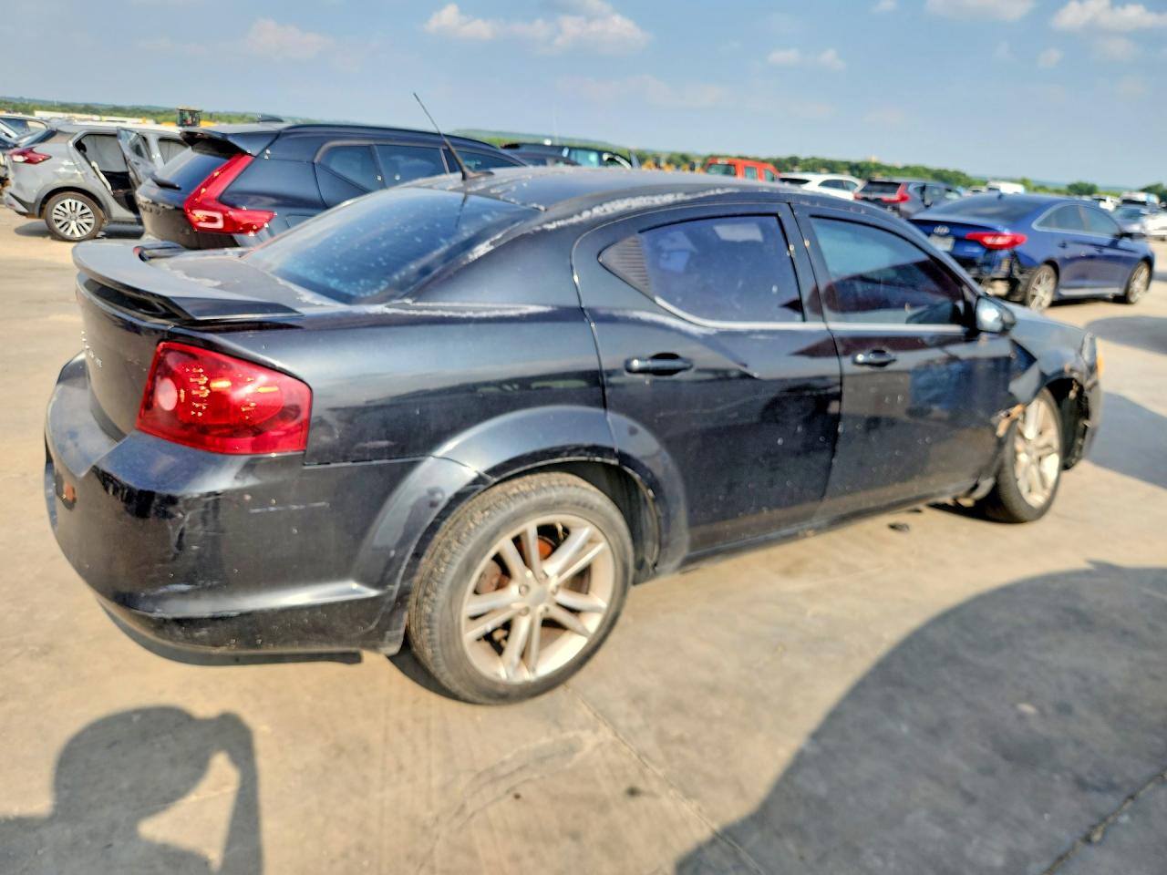2011 Dodge Avenger Mainstreet Black vin: 1B3BD1FG5BN510844