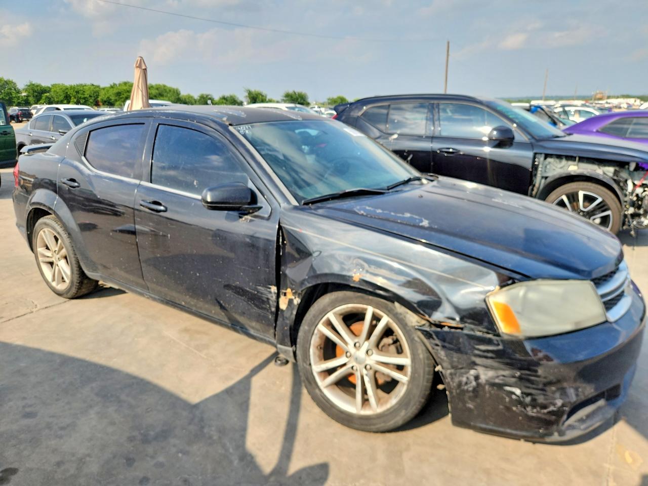 2011 Dodge Avenger Mainstreet Black vin: 1B3BD1FG5BN510844