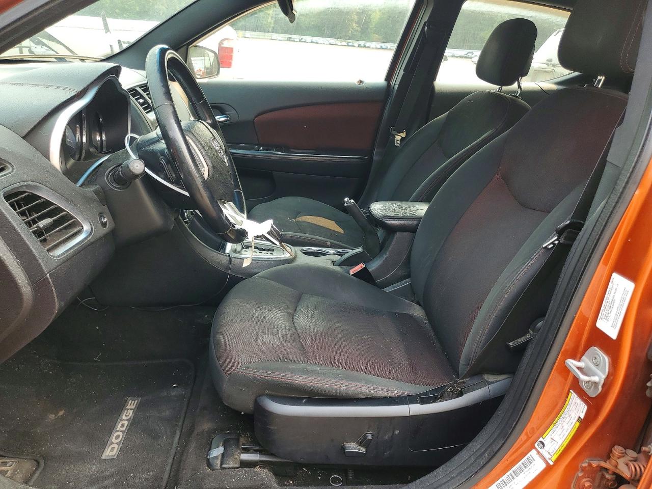 2011 Dodge Avenger Mainstreet Orange vin: 1B3BD1FG6BN575105