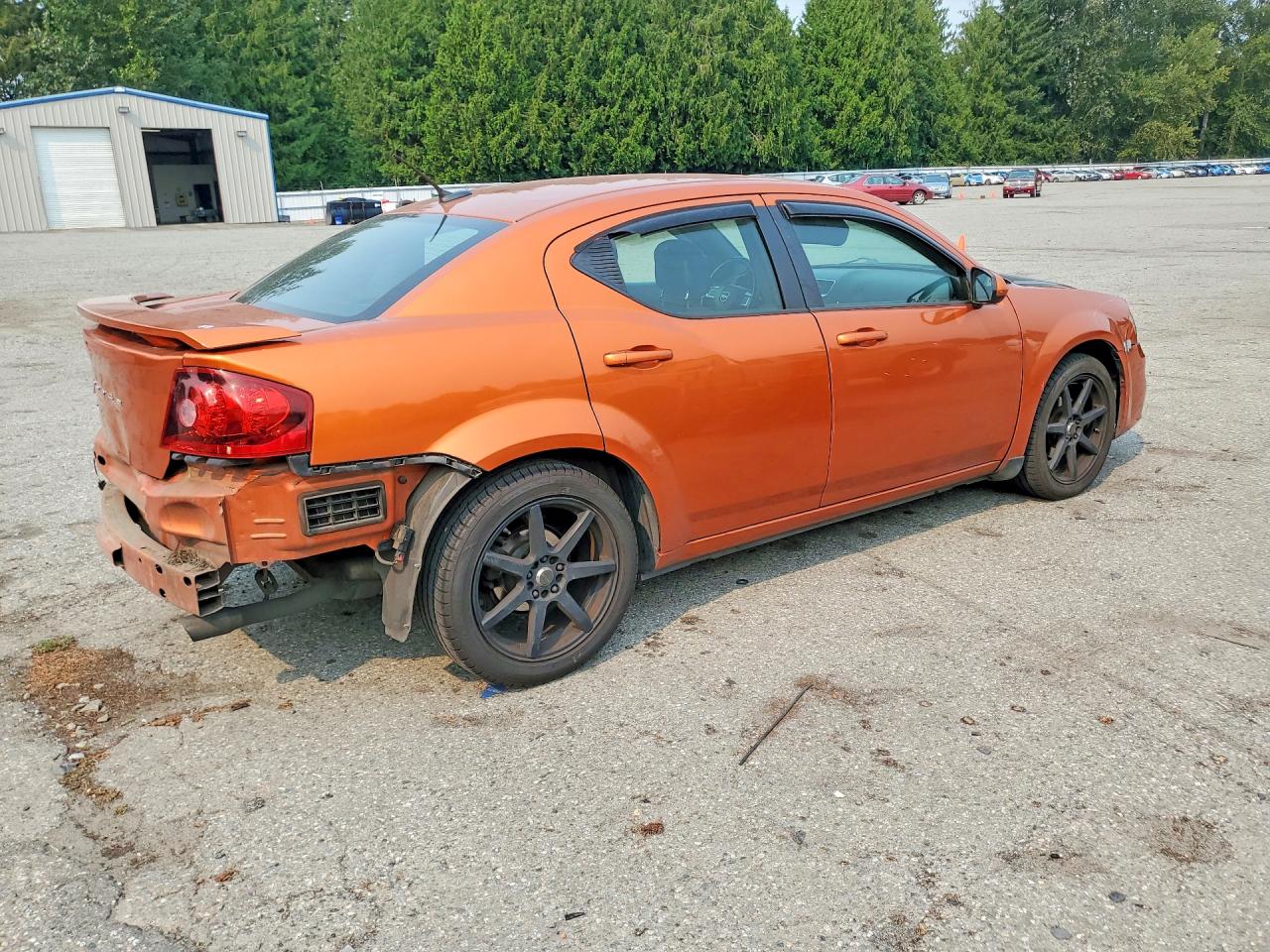 2011 Dodge Avenger Mainstreet Orange vin: 1B3BD1FG6BN575105