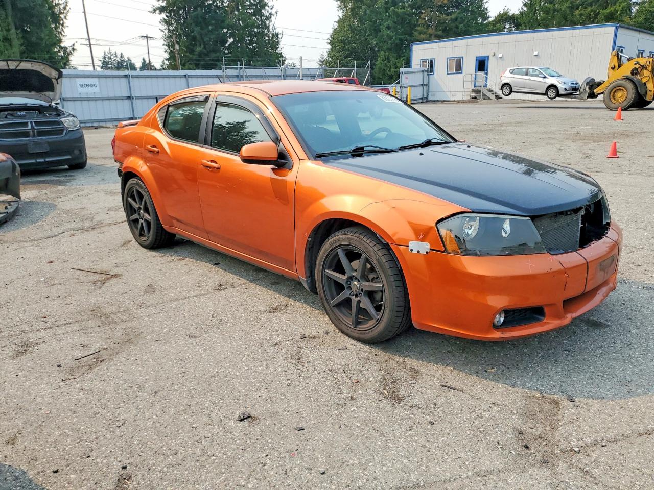 2011 Dodge Avenger Mainstreet Orange vin: 1B3BD1FG6BN575105